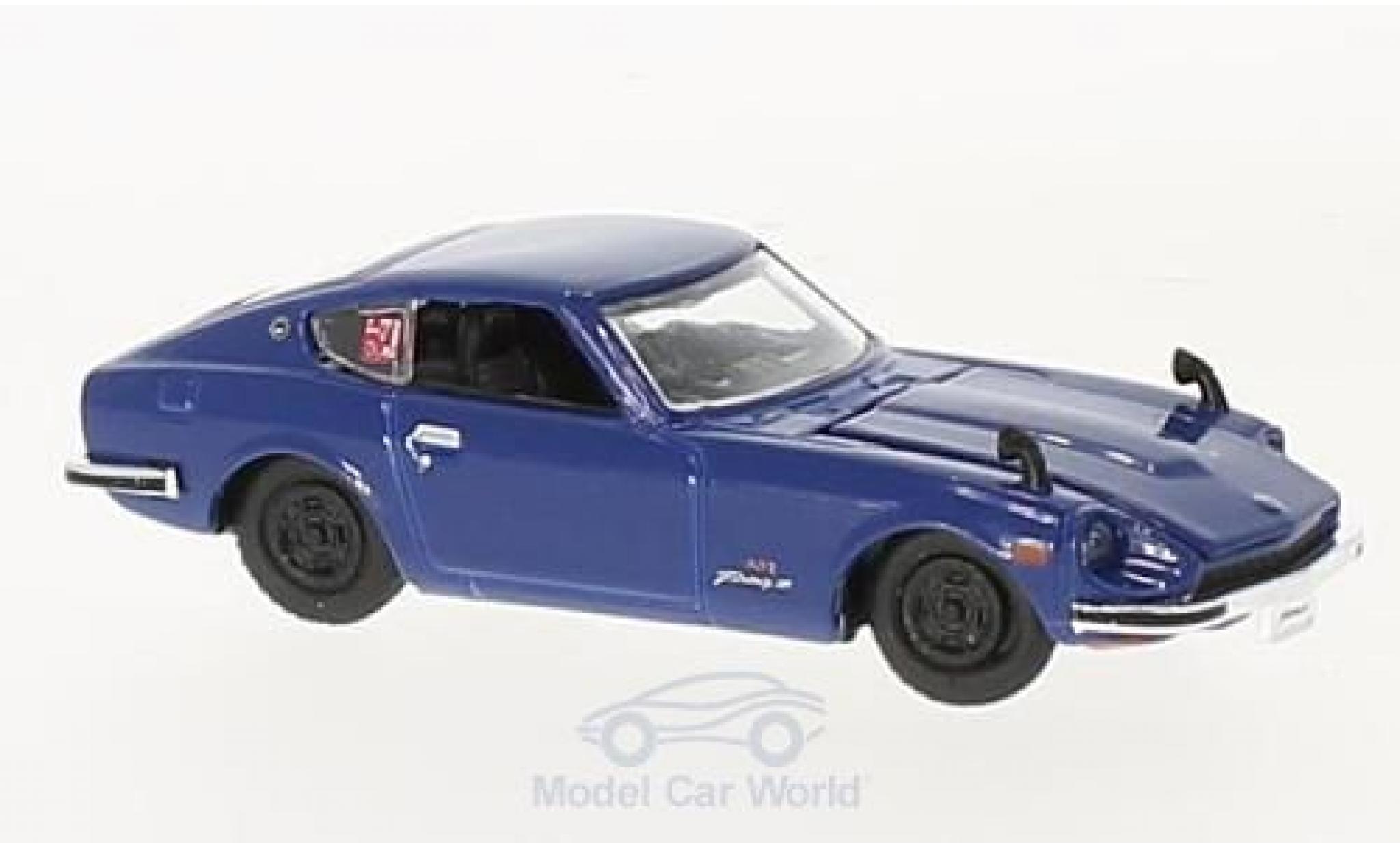 Nissan Fairlady Z Z432 1/64 M2 Machines 432 blauw 1970 modelauto