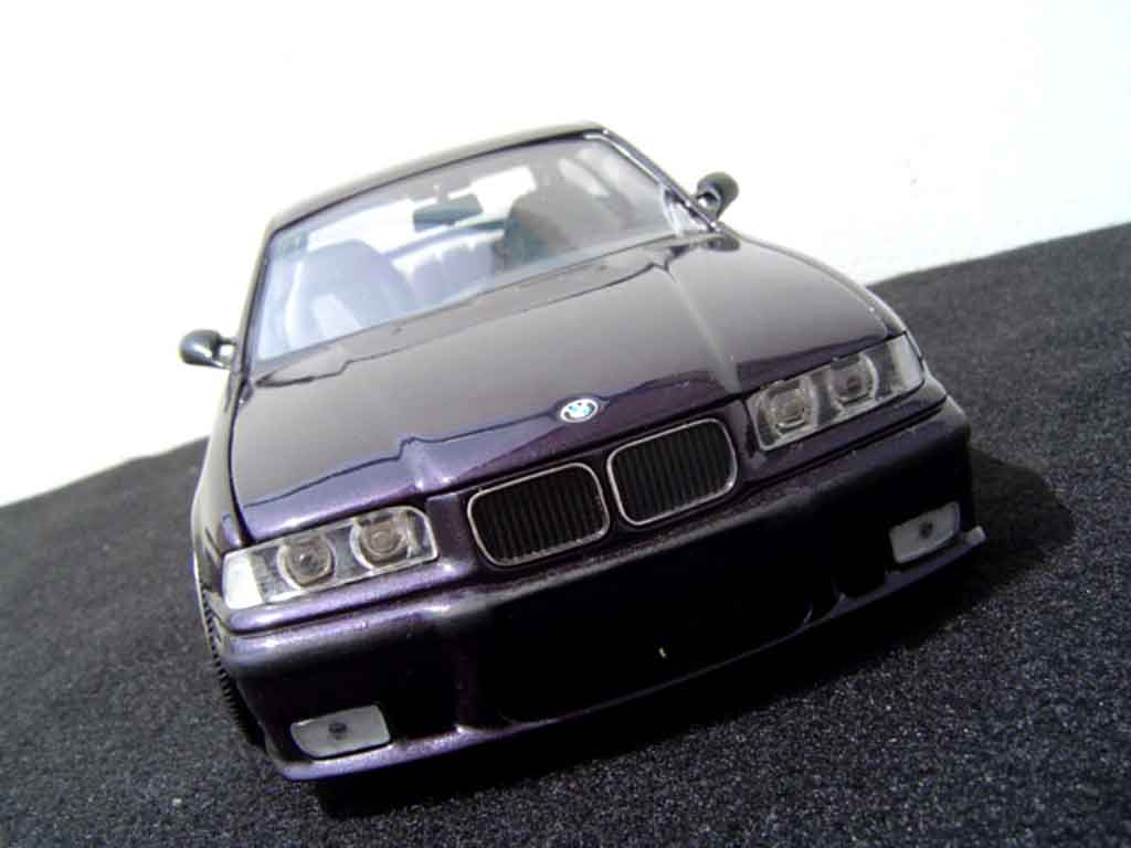 Bmw M3 E36 1/18 Ut Models E36 peinture techno violet modelauto