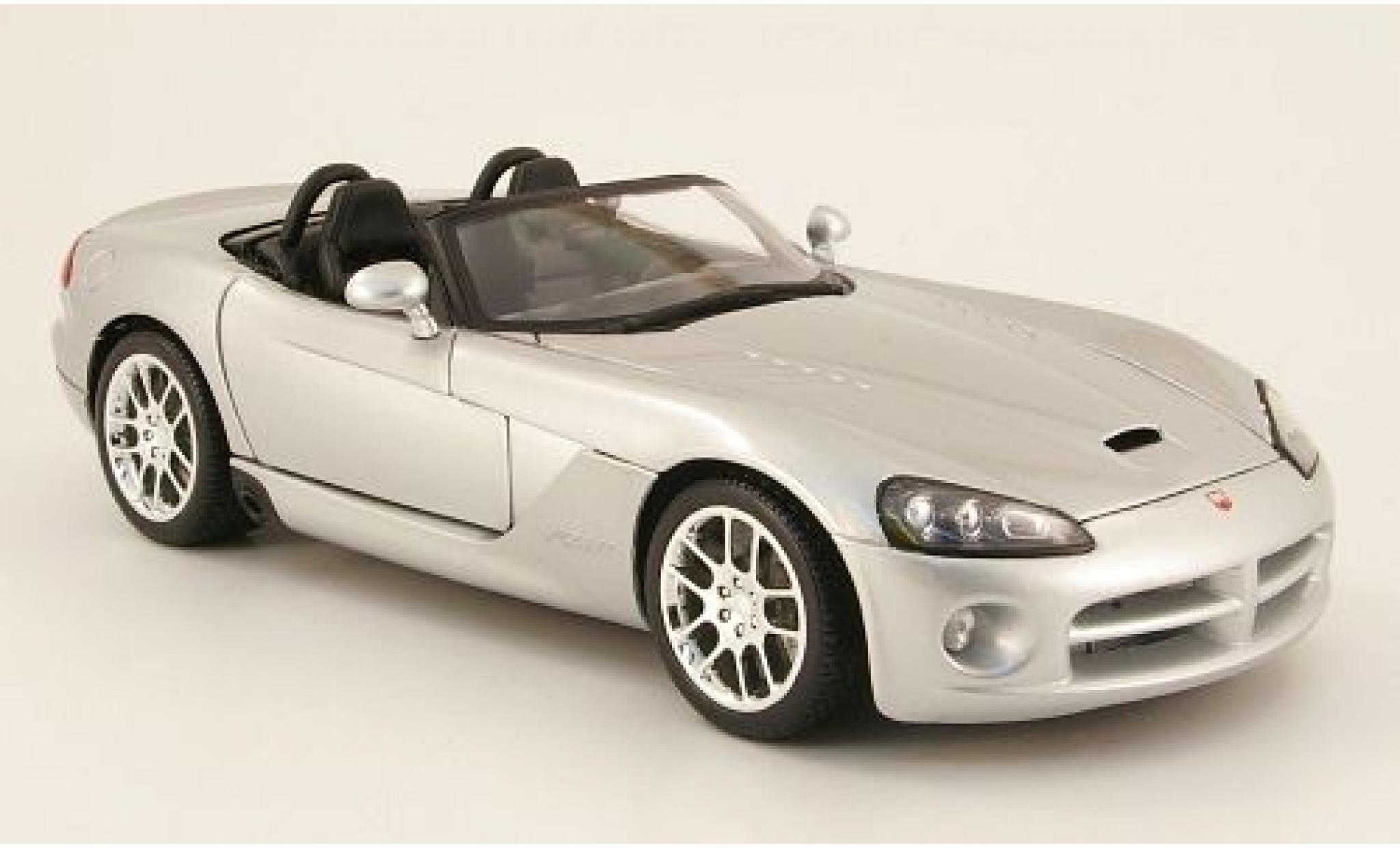 Dodge Viper 1/18 Maisto SRT-10 grijs 2003 sans Vitrine modelauto