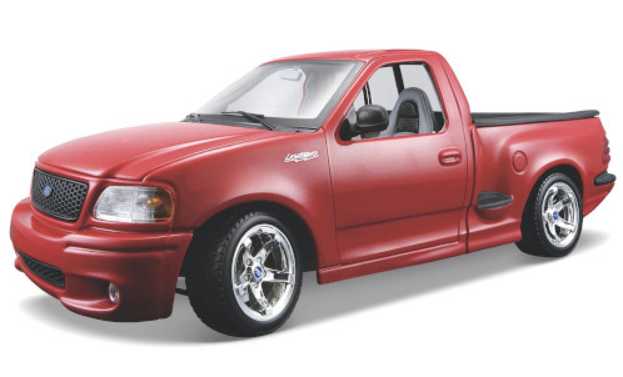 Ford F-1 1/18 Maisto 50 SVT Lightning rood l'&eacute;ce 1:21 modelauto