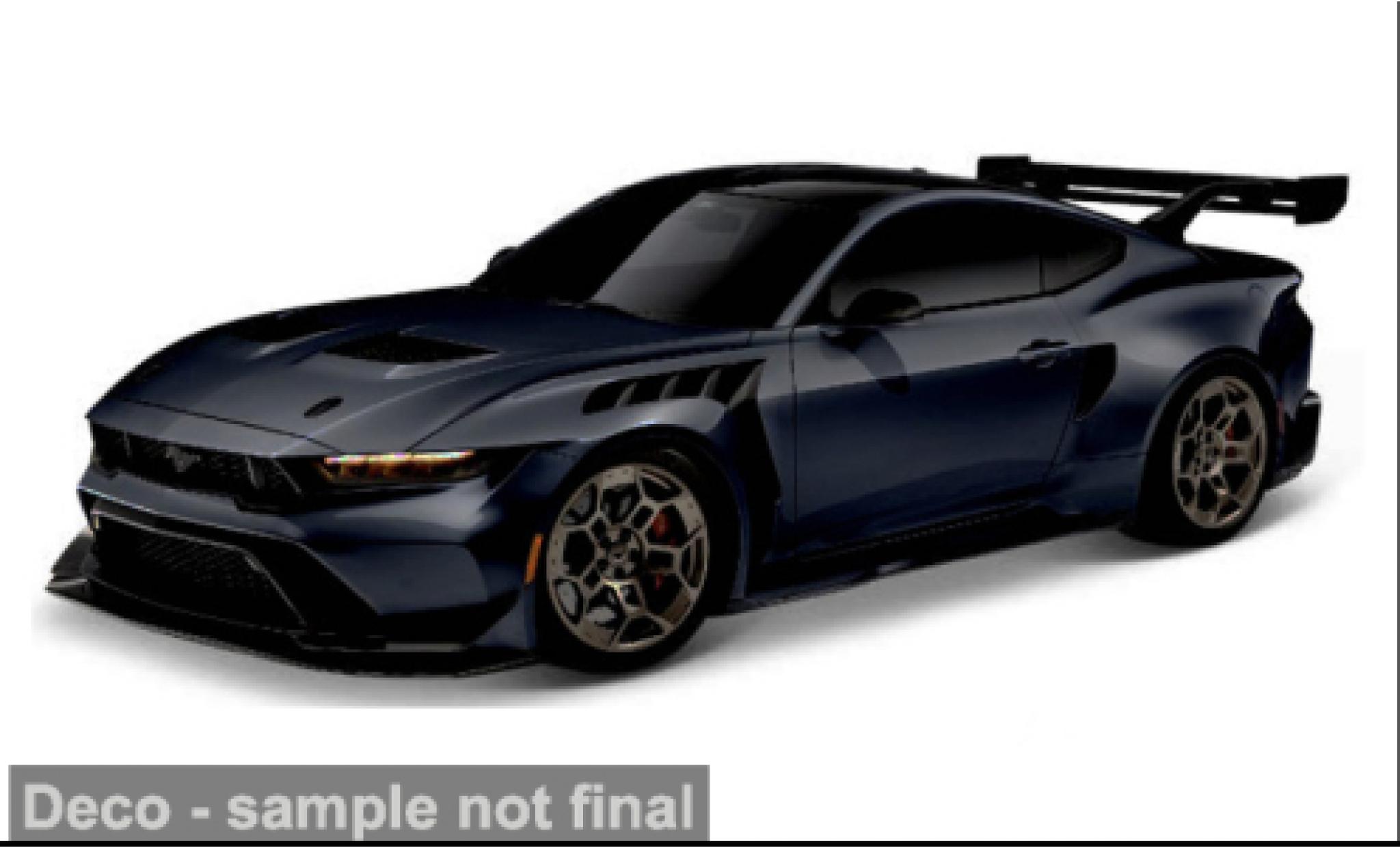 Ford Mustang 1/64 Maisto GTD zwart 2025 1:64 modelauto
