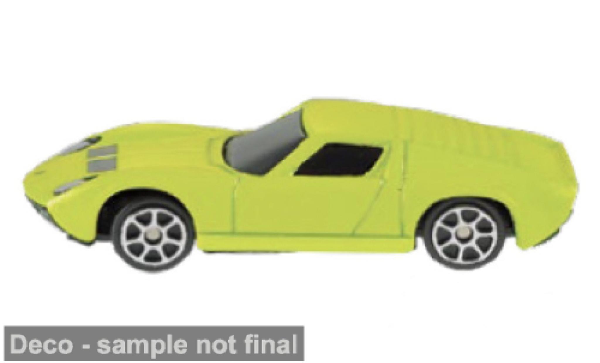 Lamborghini Miura 1/64 Maisto groen 1966 1:64 modelauto