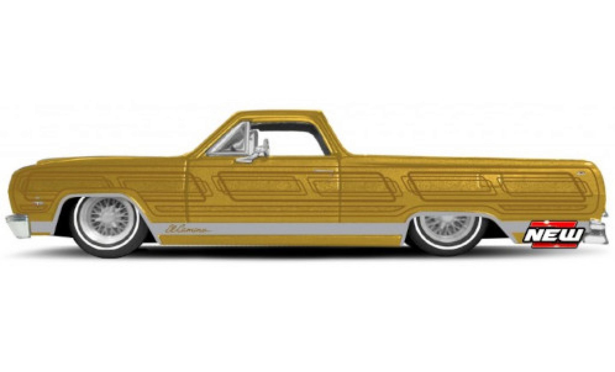Chevrolet El Camino 1/24 Maisto Lowrider dor&eacute;/D&eacute;corer 1965 modelauto