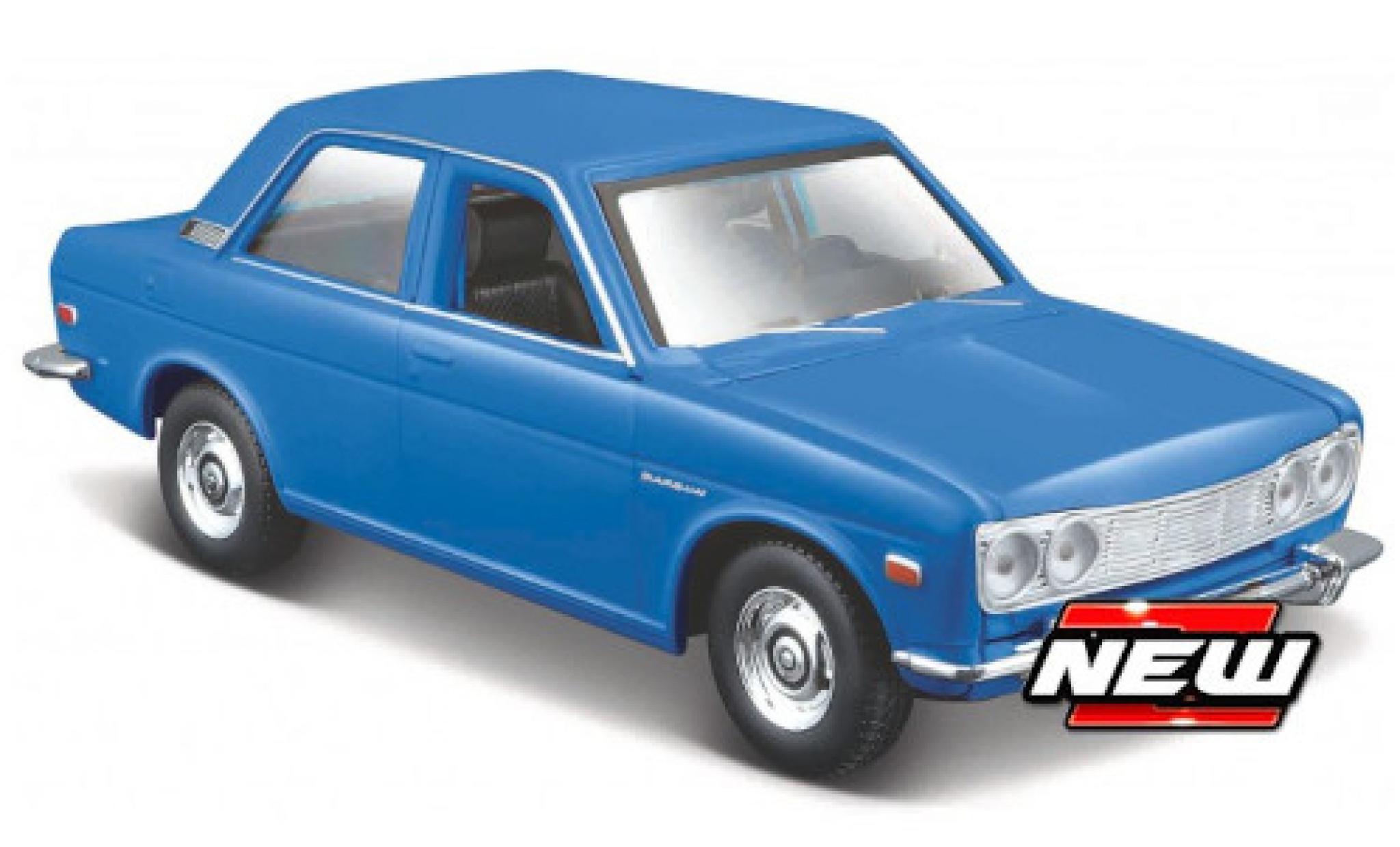 Datsun 510 1/24 Maisto blauw 1971 modelauto