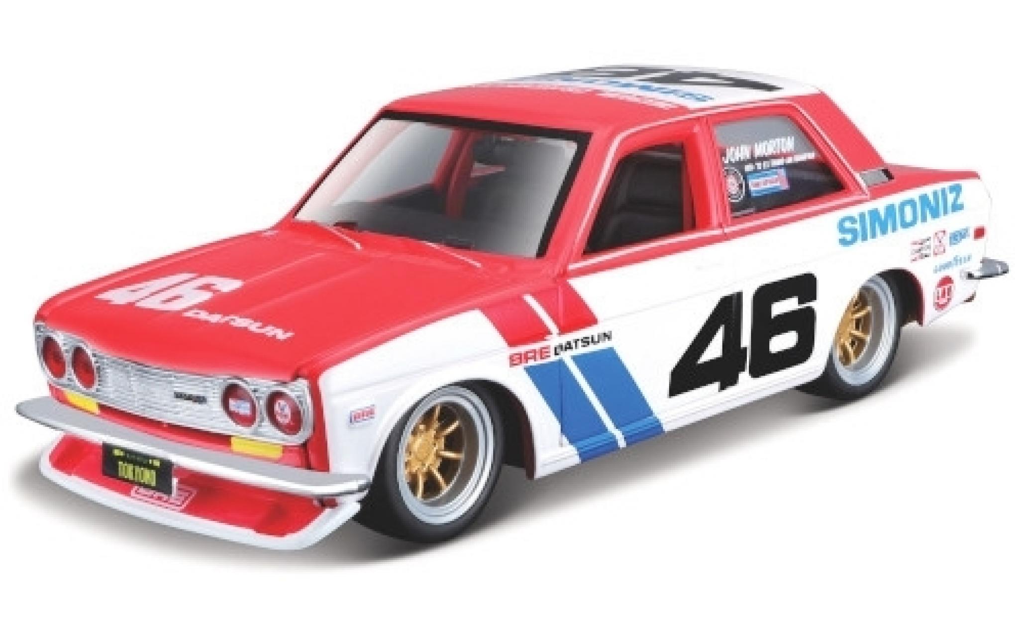 Datsun 510 1/24 Maisto BRE No.46 Simoniz modelauto