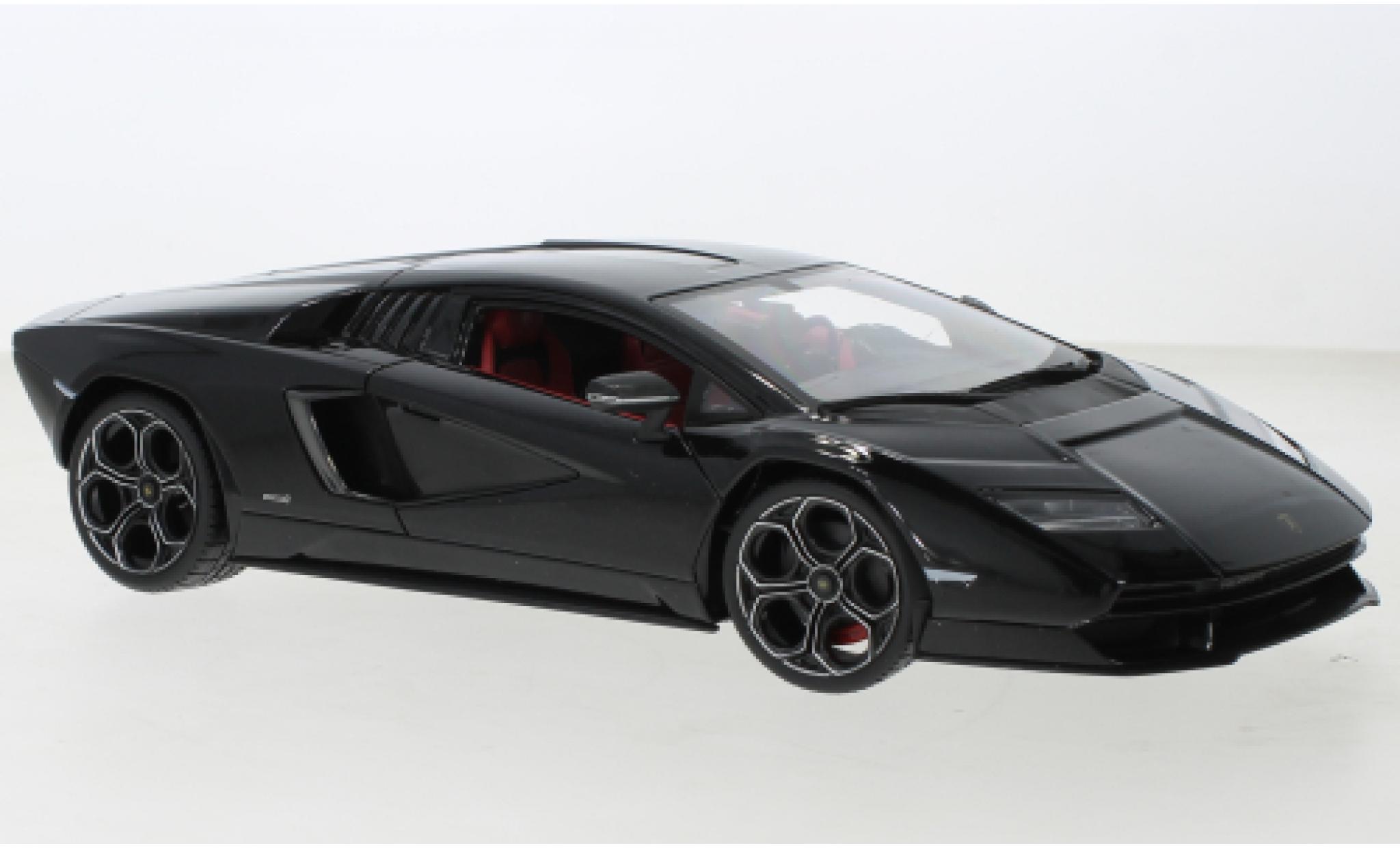 Lamborghini Countach 1/18 Maisto LPI 800-4 zwart 2021 modelauto