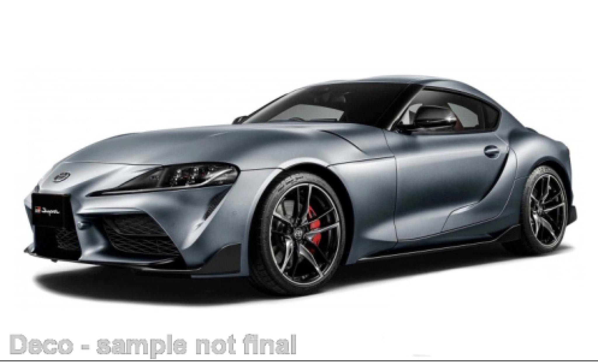 Toyota Supra 1/24 Maisto GR metallic grijs 2021 modelauto