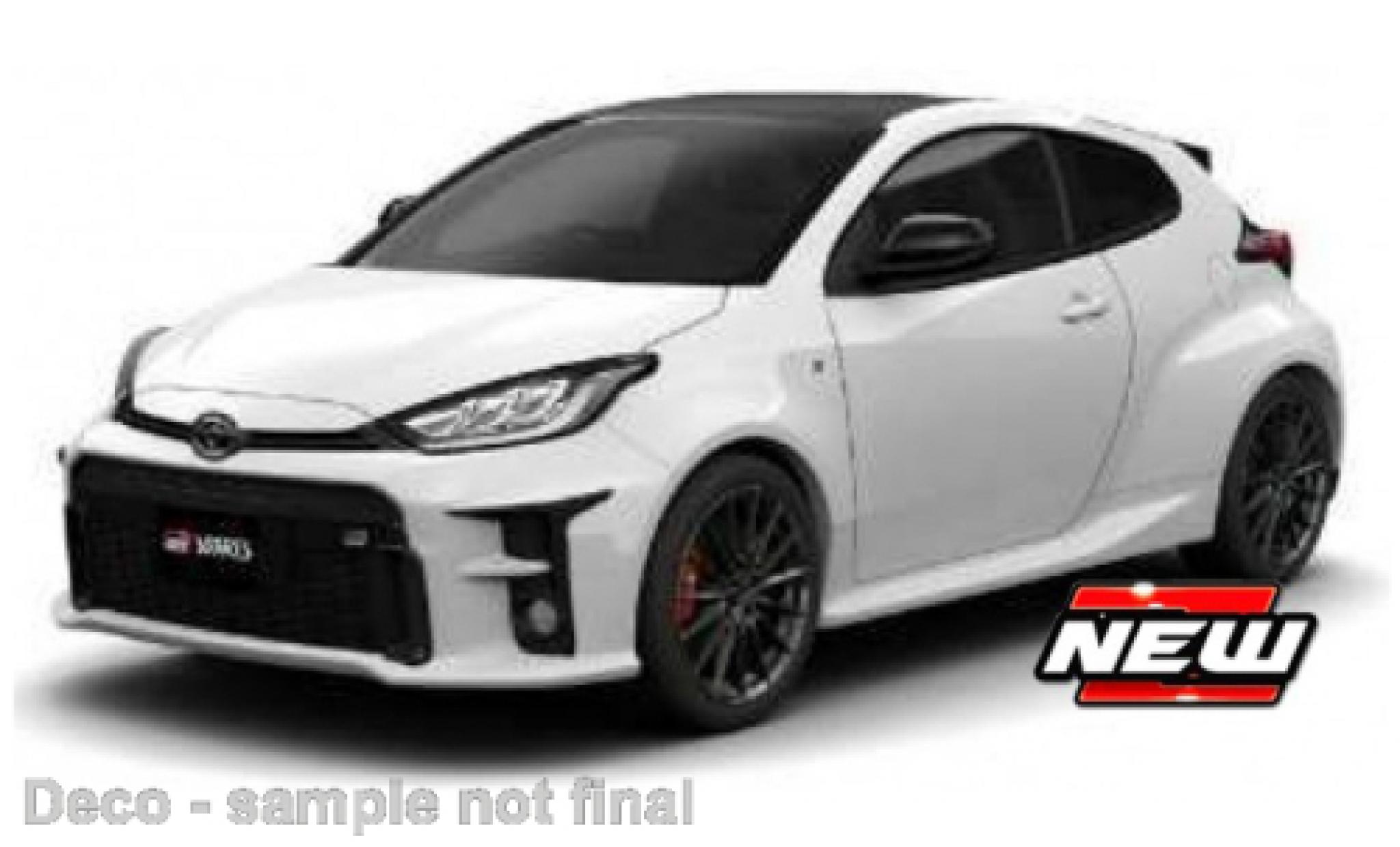 Toyota Yaris 1/24 Maisto GR wit 2021 modelauto