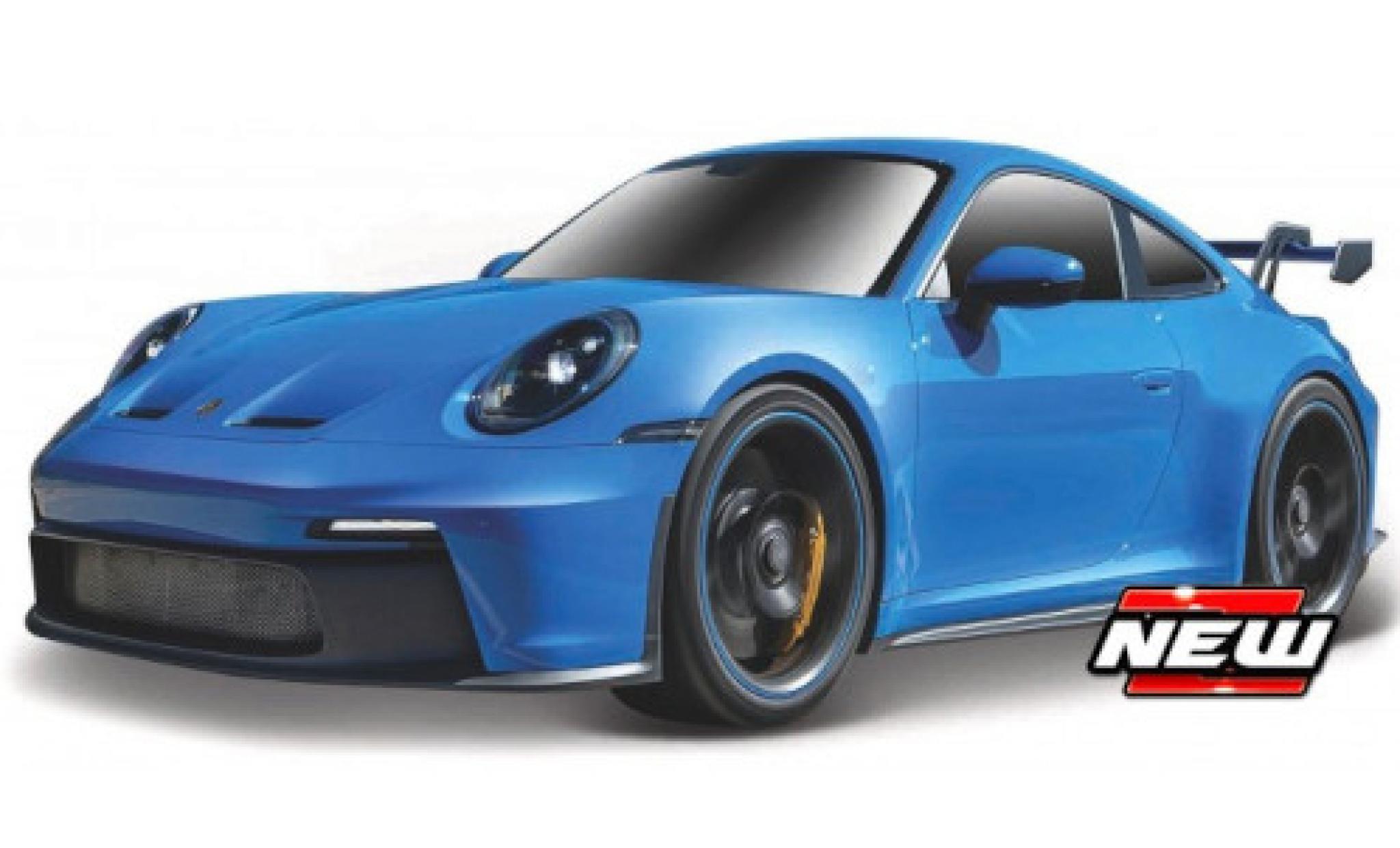 Porsche 992 GT3 1/18 Maisto 911 GT3 () blauw 2022 modelauto