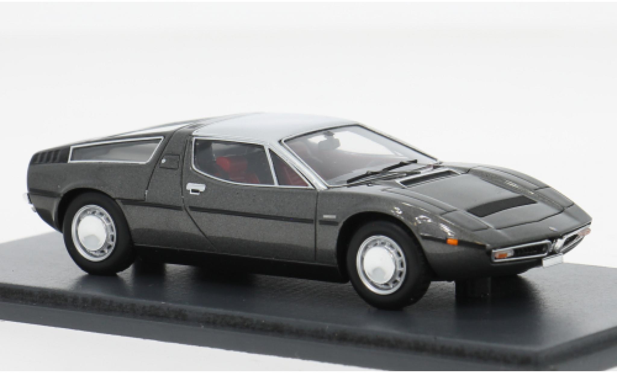 Maserati Bora 1/43 Schuco grijs 1971 1:43 modelauto