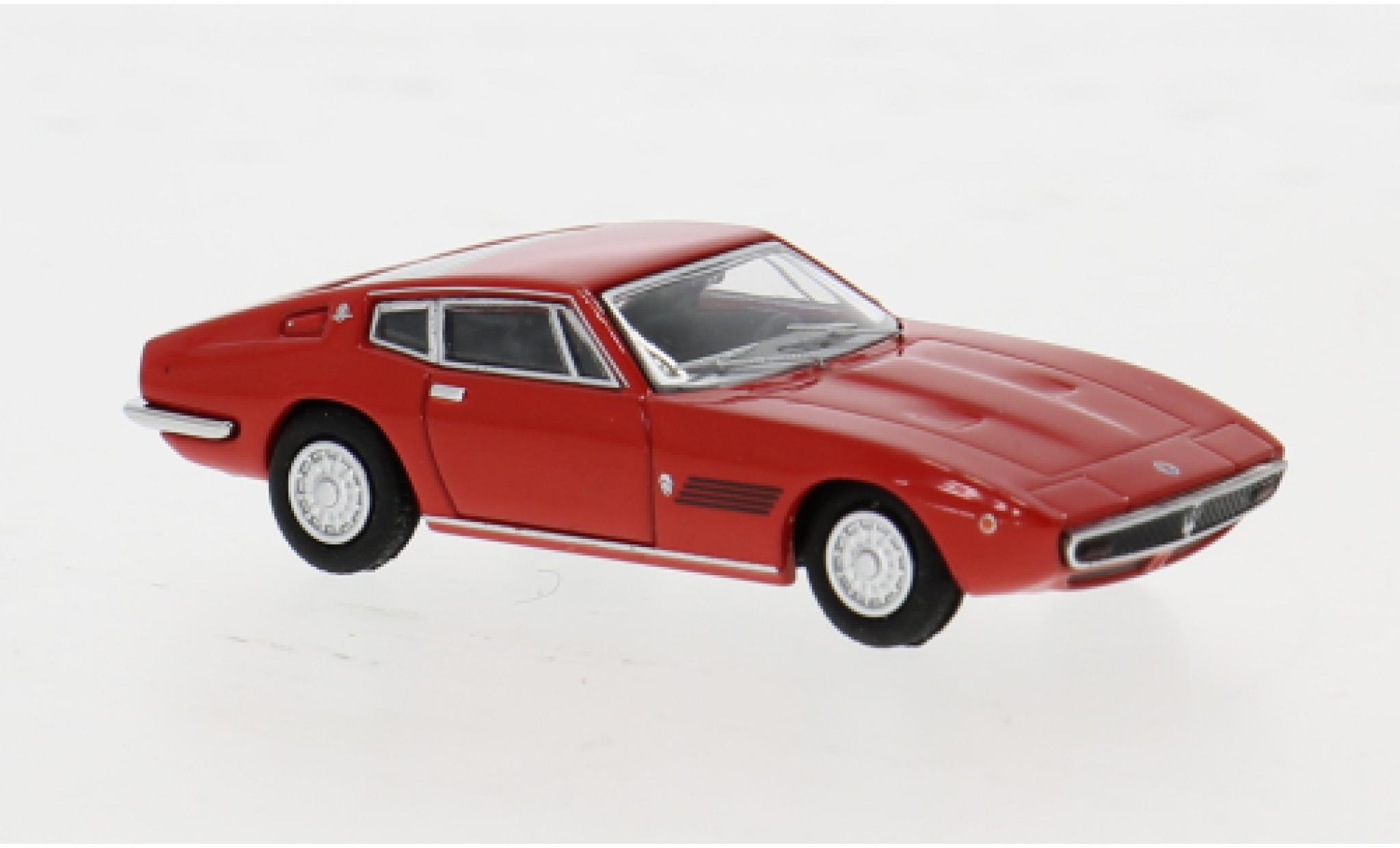 Maserati Ghibli 1/87 Minichamps rood 1:87 modelauto