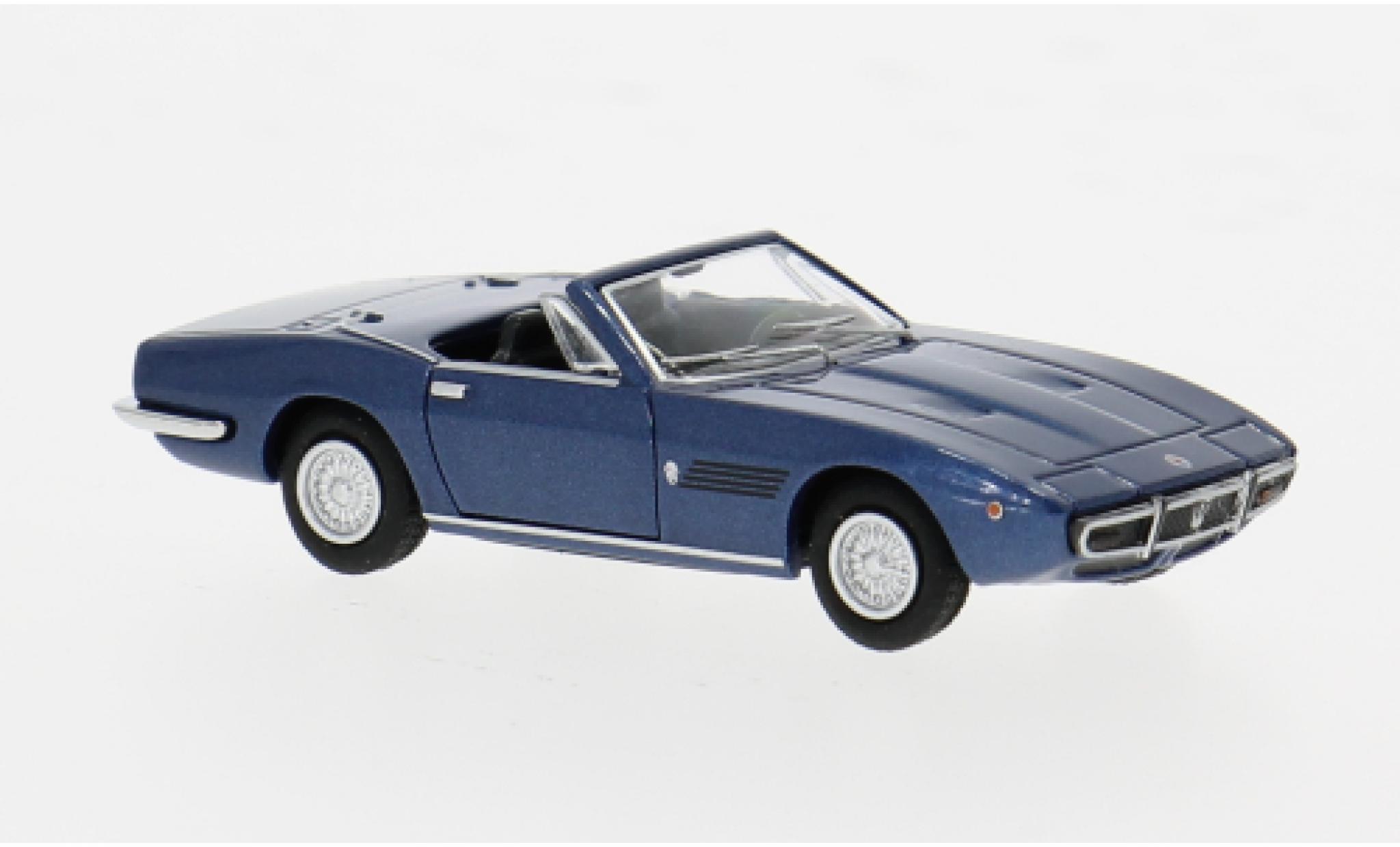 Maserati Ghibli 1/87 Minichamps Spyder blauw 1:87 modelauto