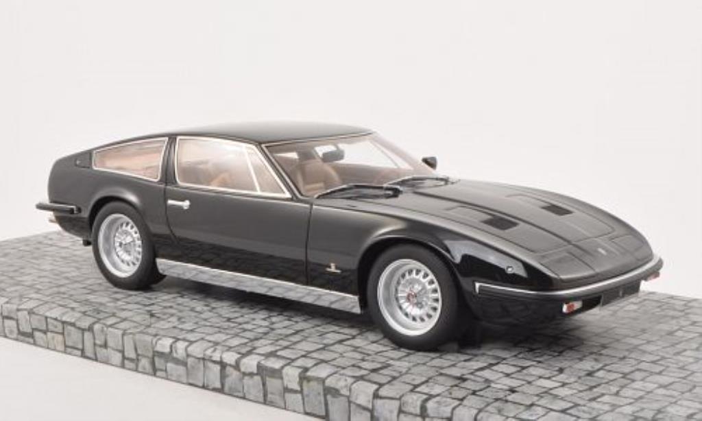 Maserati Indy 1/18 Minichamps zwart 1970 modelauto