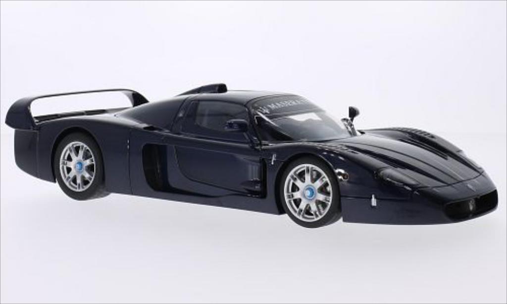 Maserati MC12 1/18 Autoart metallic blauw 2004 modelauto