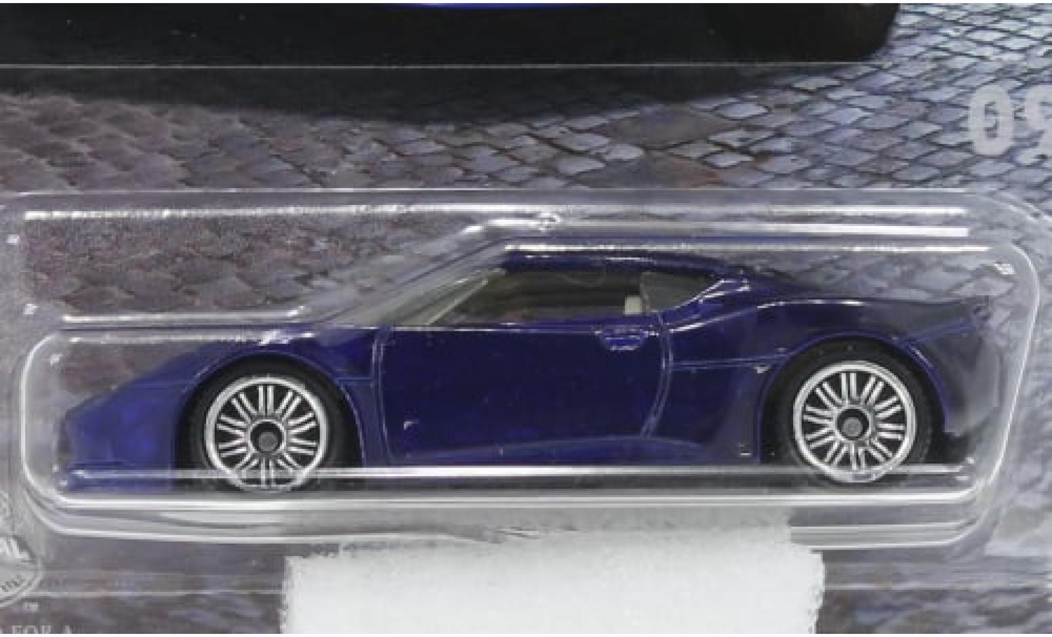 Lotus Evora 1/64 Matchbox blauw 2008 1:64 modelauto