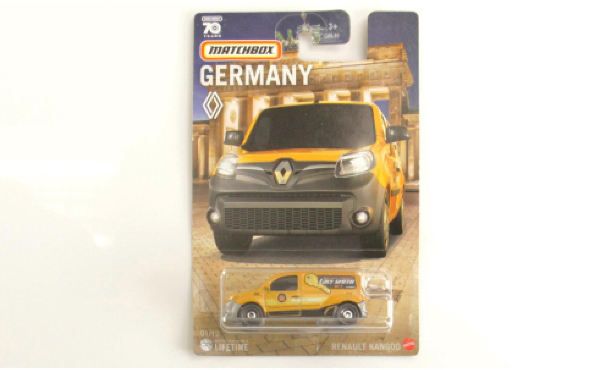 Renault Kangoo 1/64 Matchbox metallic brun clair modelauto