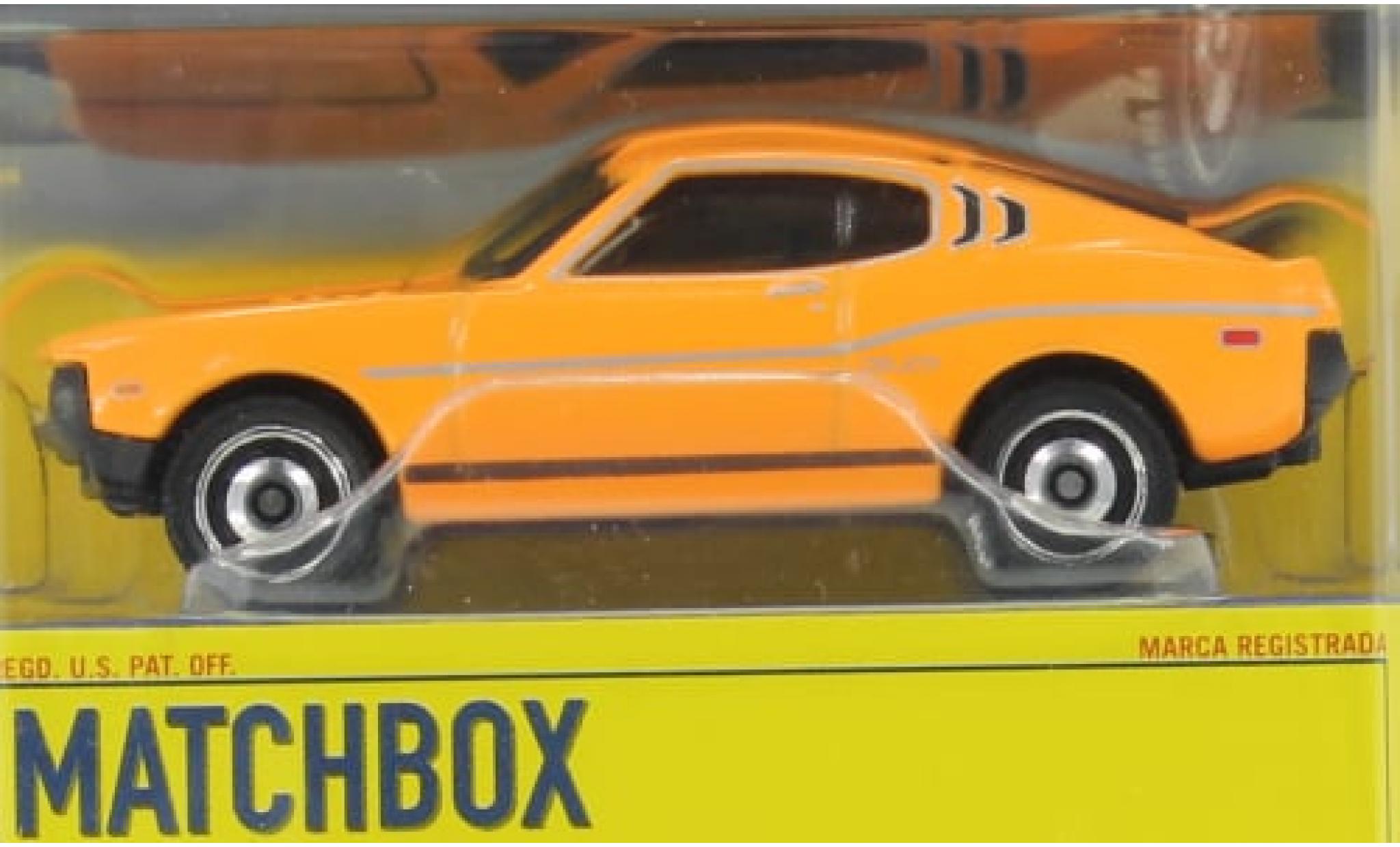Toyota Celica 1/64 Matchbox GT Liftback oranje 1974 1:64 modelauto