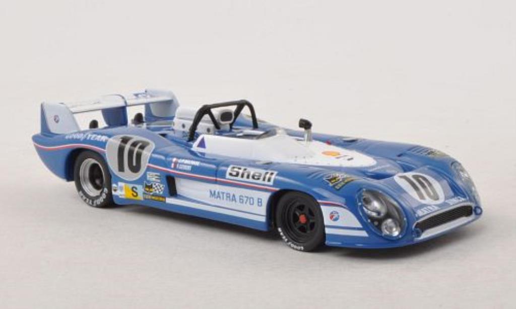 Matra MS670B 1/43 IXO No.10 24h Le Mans 1973 modelauto