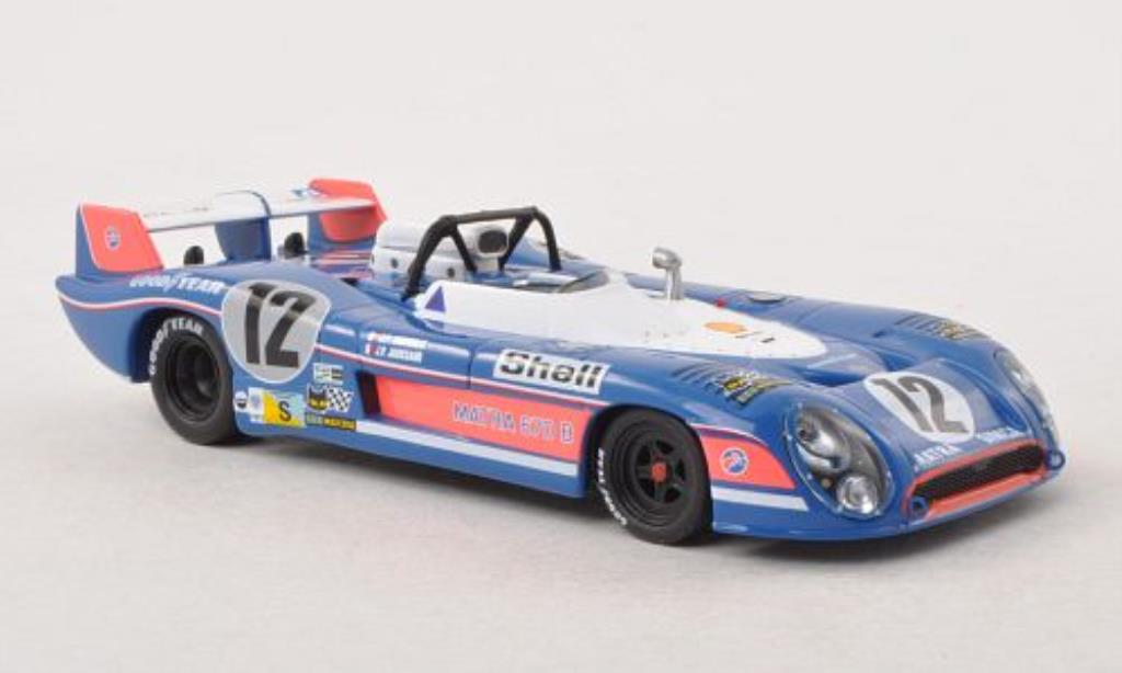 Matra MS670B 1/43 IXO No.12 24h Le Mans 1973 modelauto