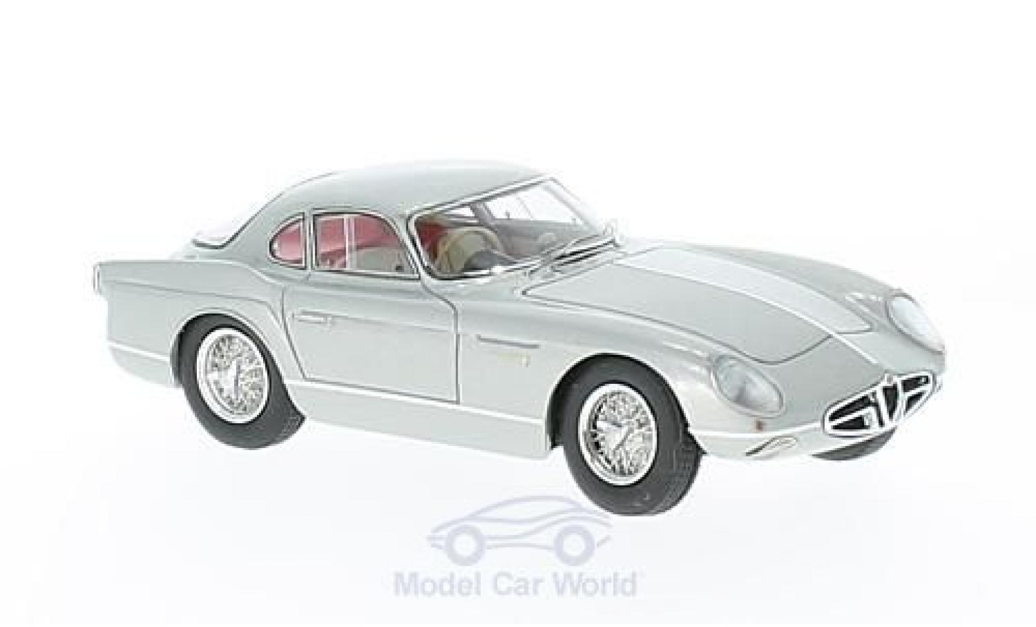 Alfa Romeo 2000 1/43 Matrix Sportiva Coupe Bertone grijs RHD 1954 modelauto