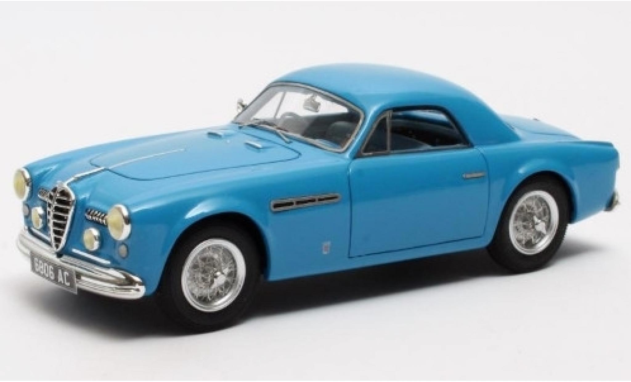 Alfa Romeo 6C 1/43 Matrix 2500 SS Supergioiello Coupe Ghia blauw RHD 1950 modelauto