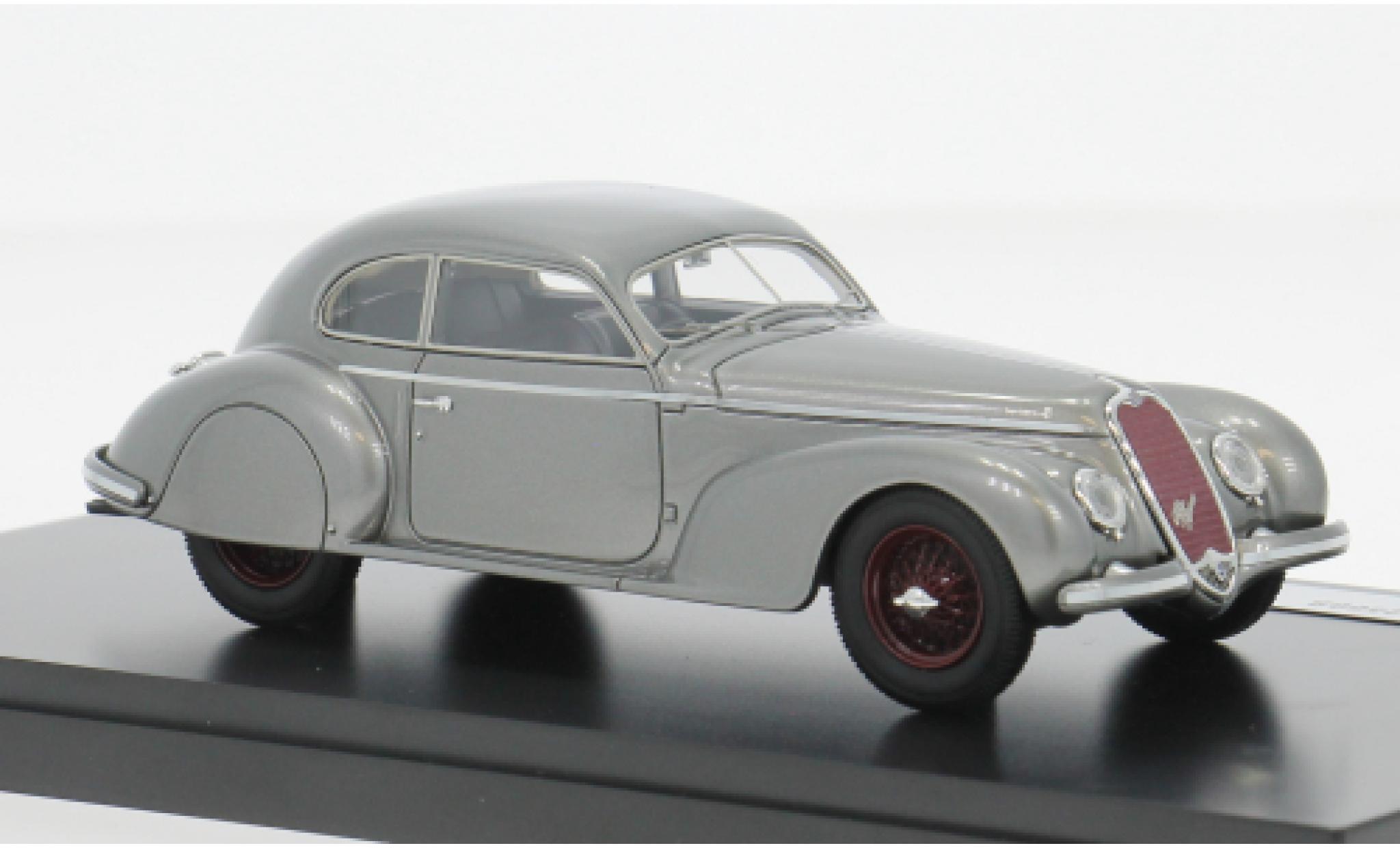 Alfa Romeo 6C 1/43 Matrix 2500S Sedantta Touring blauw 1939 1:43 modelauto