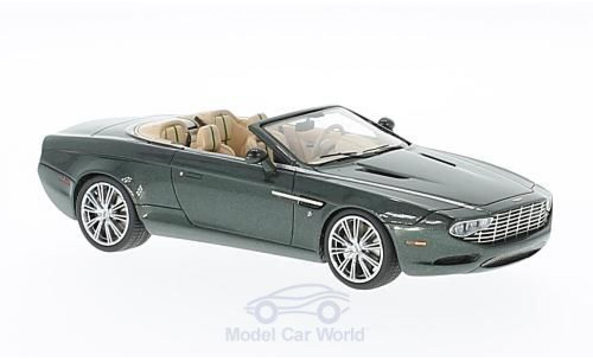 Aston Martin DB9 1/43 Matrix Spyder Centennial Zagato metallic groen 2013 modelauto