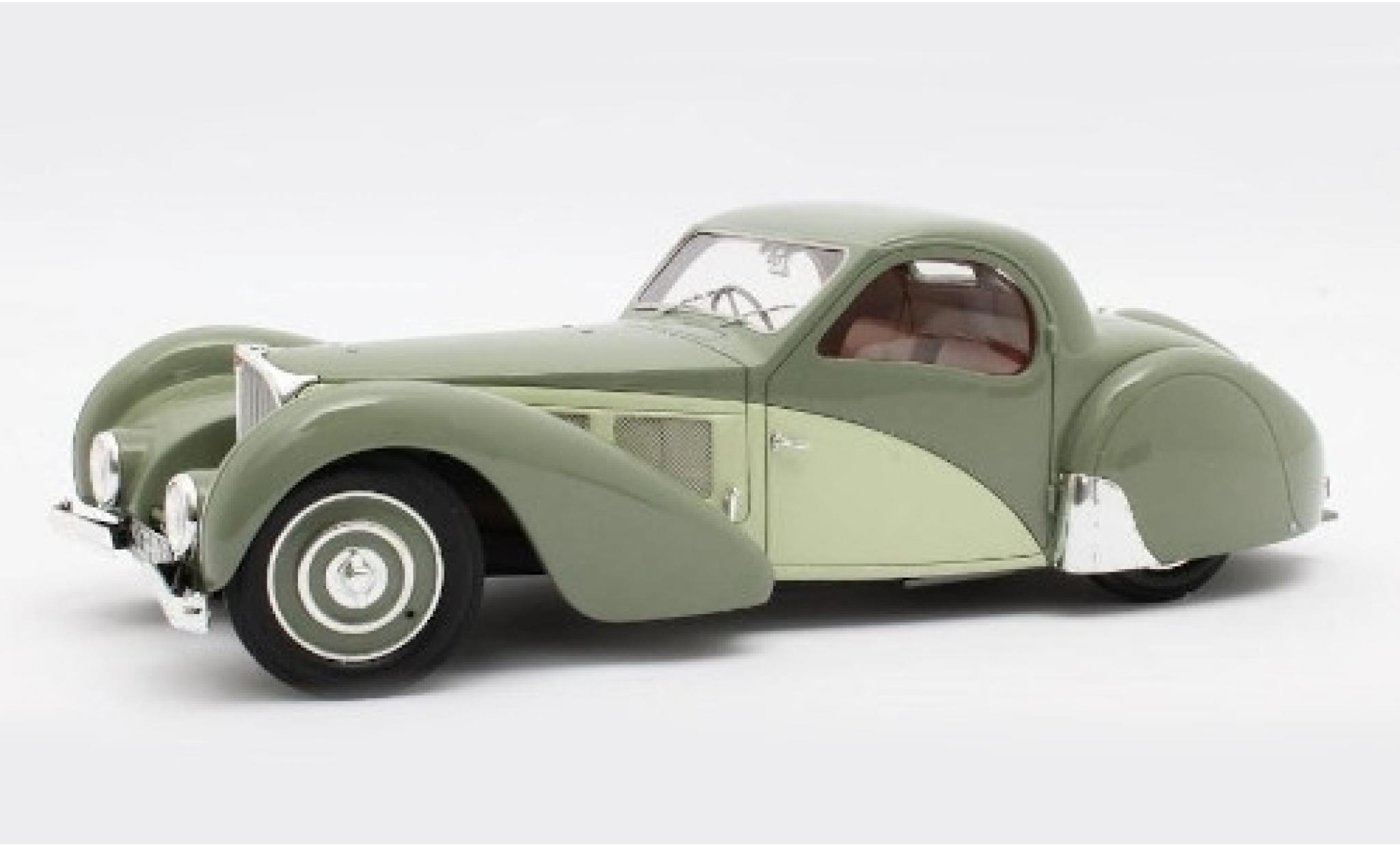 Bugatti 57 1/18 Matrix T SC Atalante groen/groen RHD 1937 Fahrgestell-n&deg; 511 modelauto