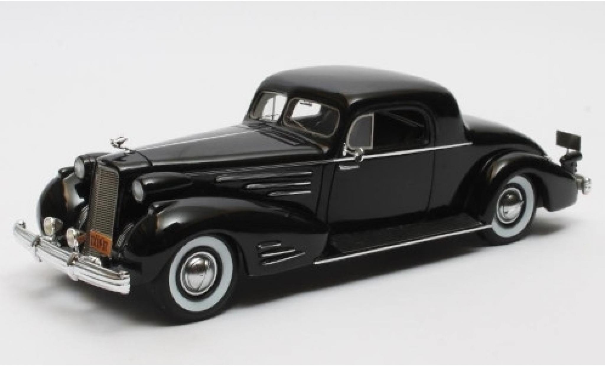 Cadillac V16 1/43 Matrix Series 90 Fleetwood Coupe zwart 1937 modelauto