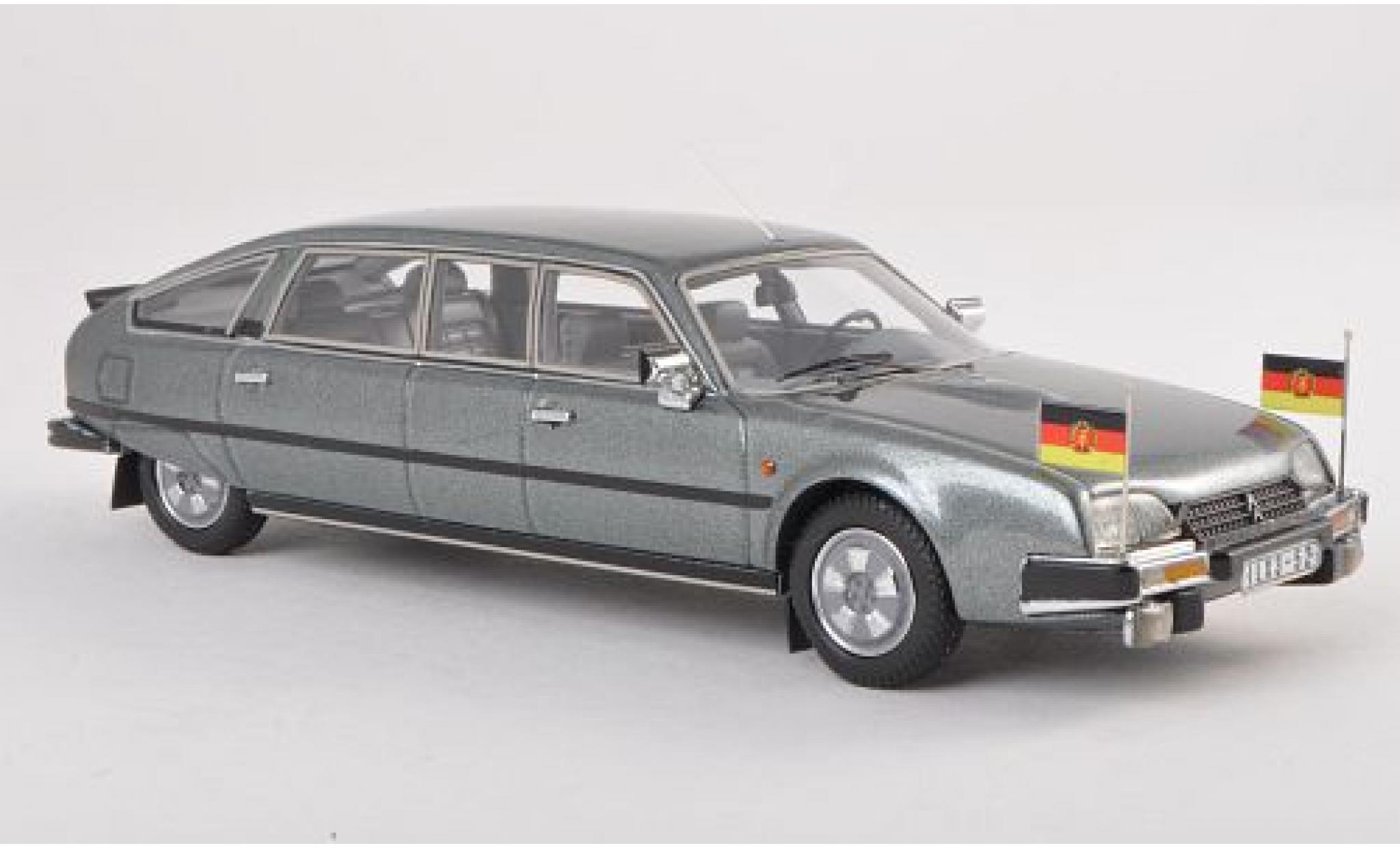 Citroen CX 1/43 Matrix 25 Pallas IE Nilsson met.-grijs-groen DDR-Staatslimousine ohne Vitrine modelauto