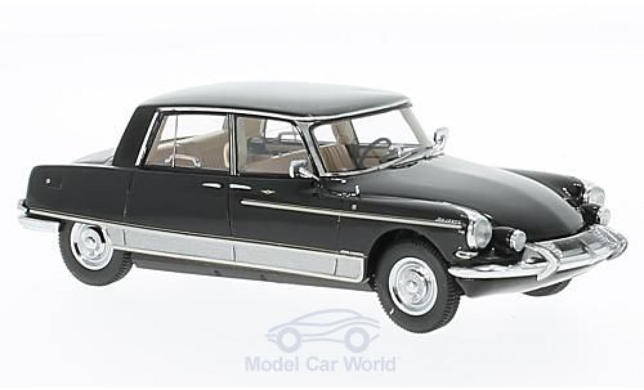 Citroen DS 1/43 Matrix Majesty by Henri Chapron zwart 1966 modelauto