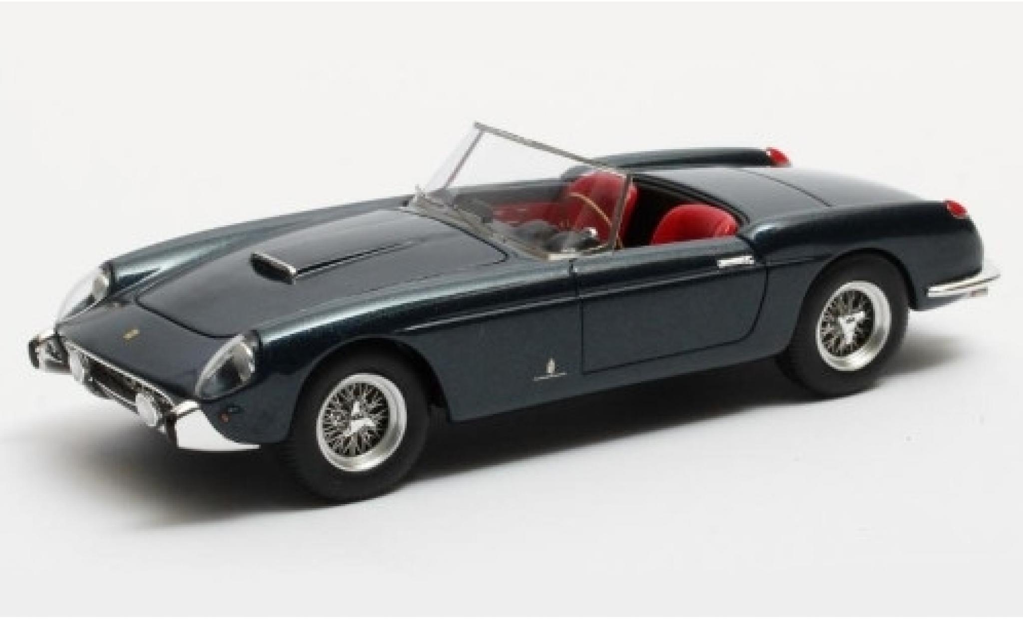 Ferrari 250 1/43 Matrix GT Cabriolet Series 1 Pininfarina metallic blauw 1957 modelauto
