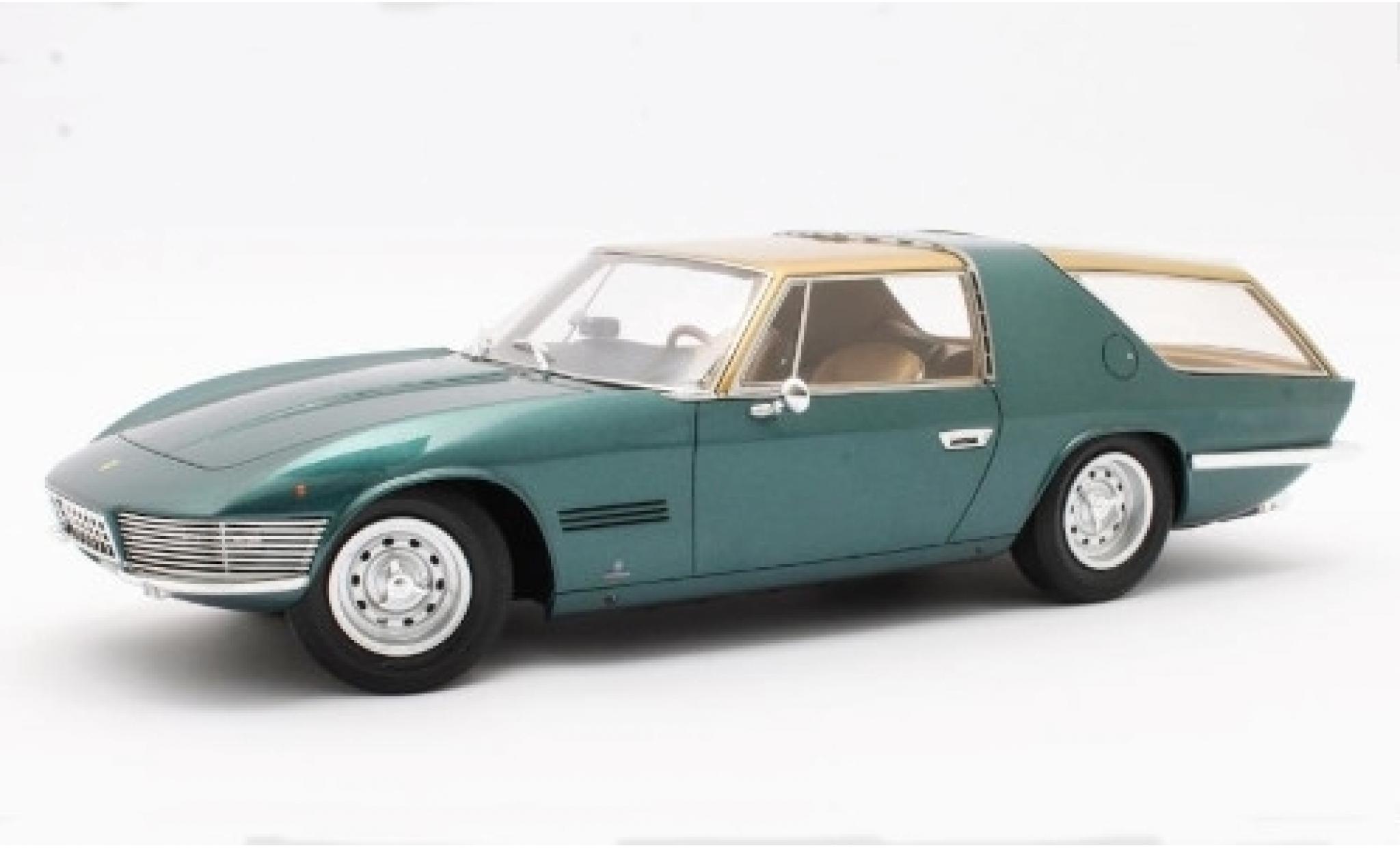 Ferrari 330 1/18 Matrix GT Vignale Shooting Brake metallic groen/gold 1968 #7963 modelauto