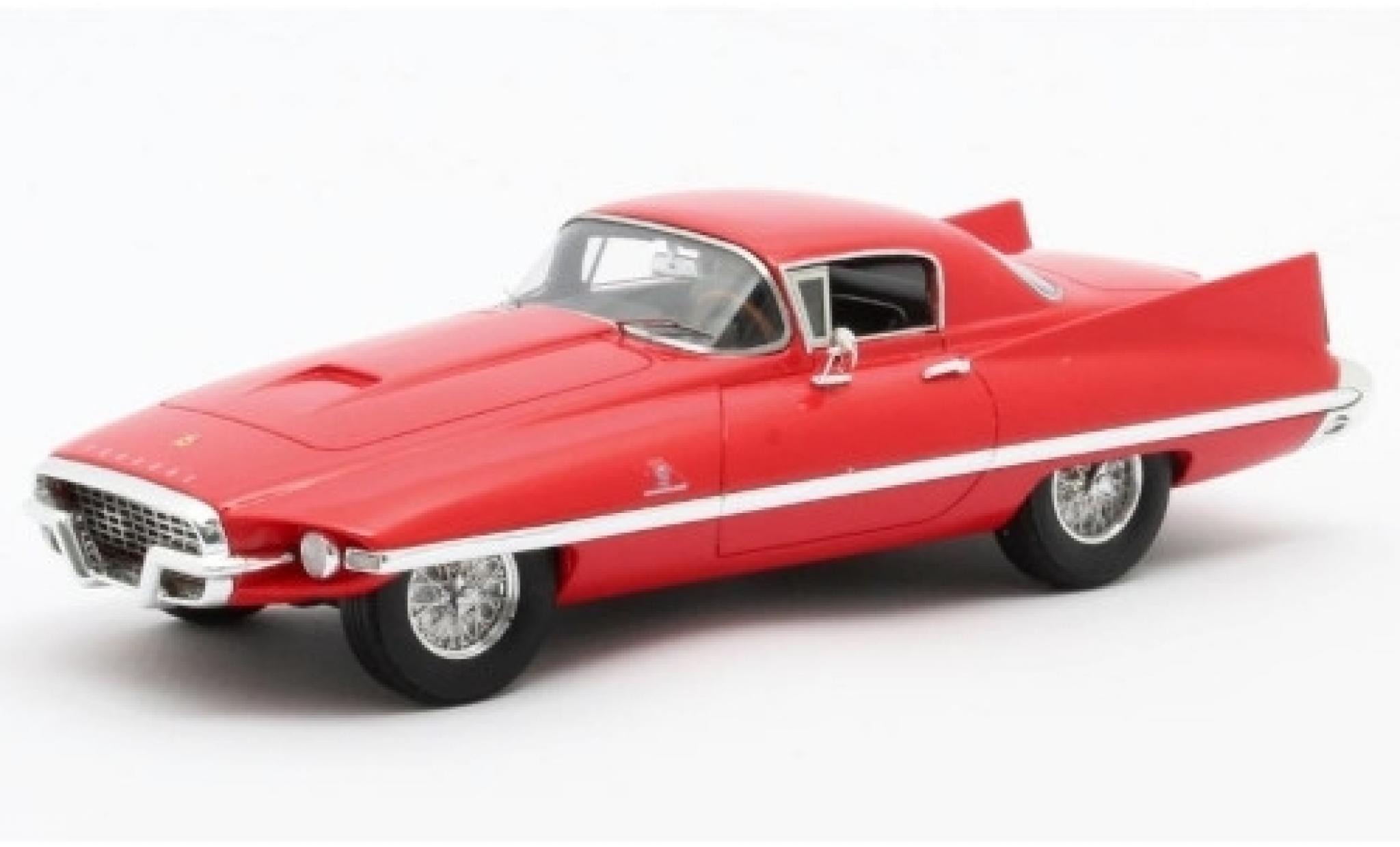 Ferrari 410 1/43 Matrix Superamerica Coupe Ghia rood 1955 Fahrgestell-n&deg; 0473SA modelauto