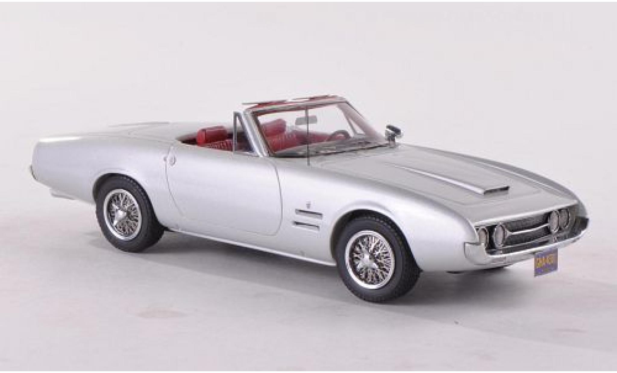 Ghia 450 1/43 Matrix SS Cabriolet grijs 1966 modelauto