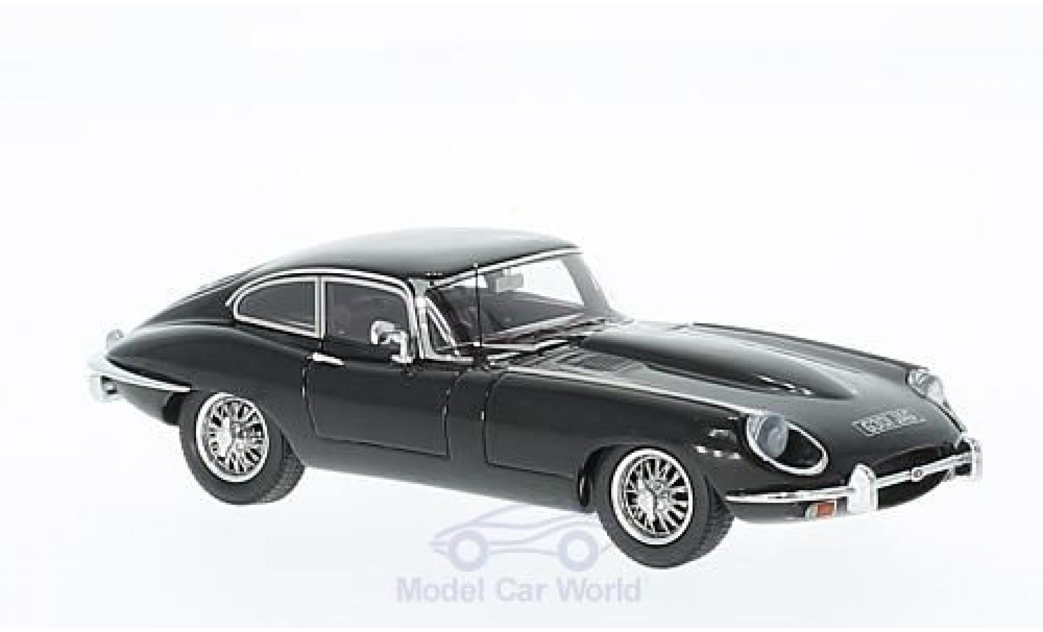 Jaguar E-Type 1/43 Matrix Series II Coupe zwart RHD modelauto