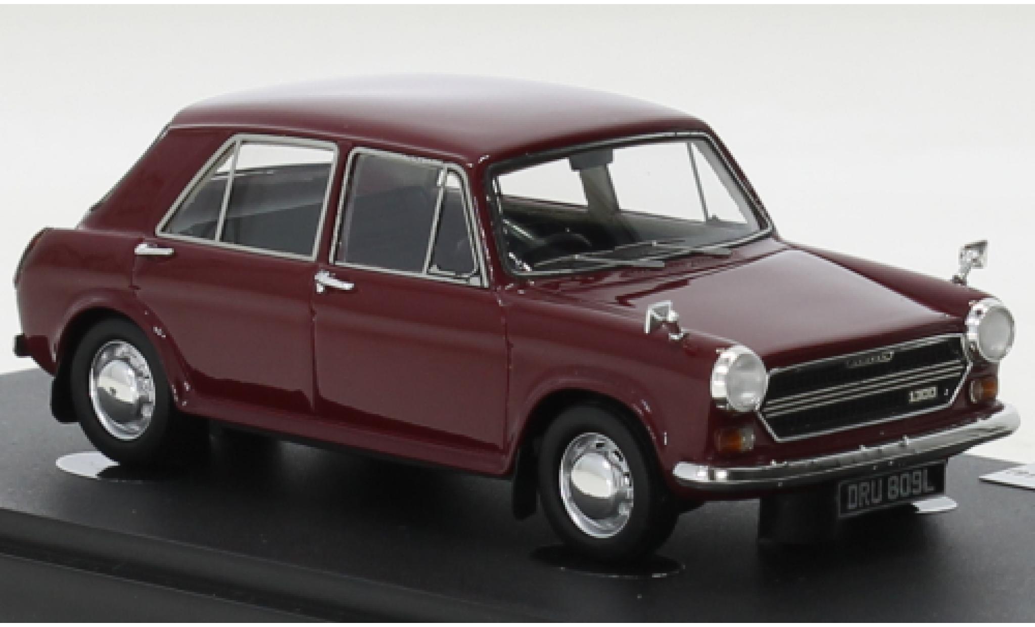 Austin 1300 1/43 Matrix MK III rood RHD 1971 modelauto