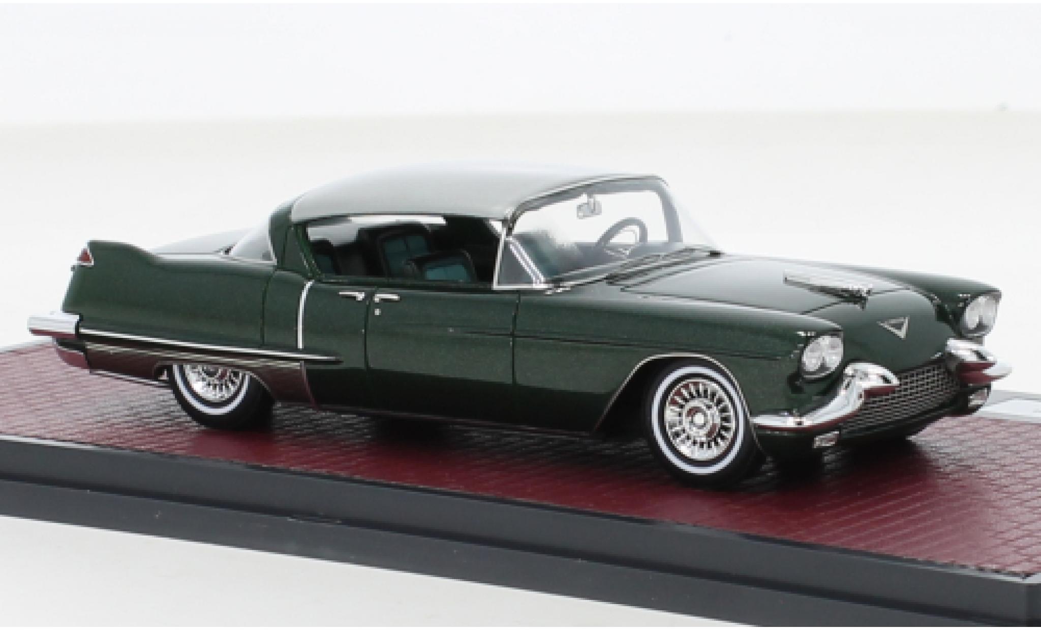 Cadillac Eldorado 1/43 Matrix Brougham Dream Car XP38 metallic groen/grijs 1955 modelauto