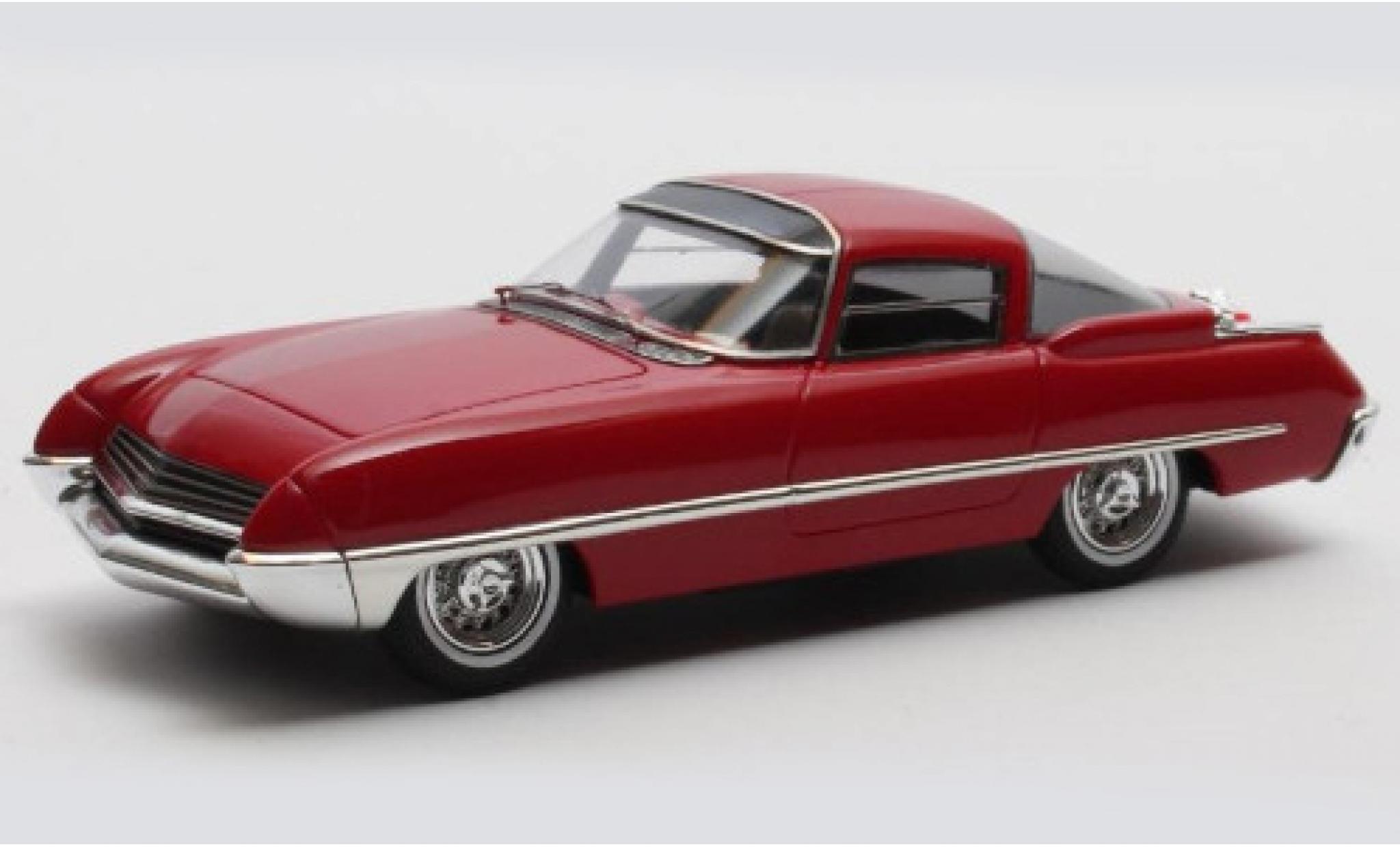 Ford Cougar 1/43 Matrix 406 Concept Car metallic rood fonc&eacute; 1962 modelauto