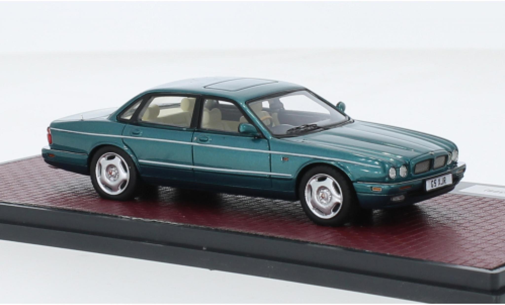 Jaguar XJ 1/43 Matrix R (X300) metallic turquoise RHD 1994 modelauto