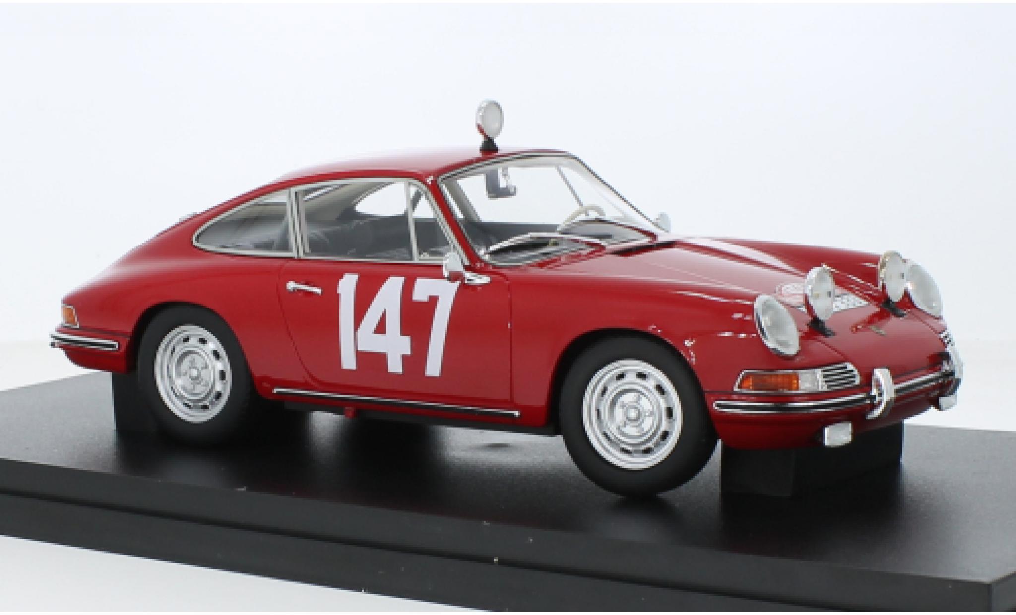 Porsche 911 1/18 Matrix No.147 Rallye Monte Carlo 1965 modelauto