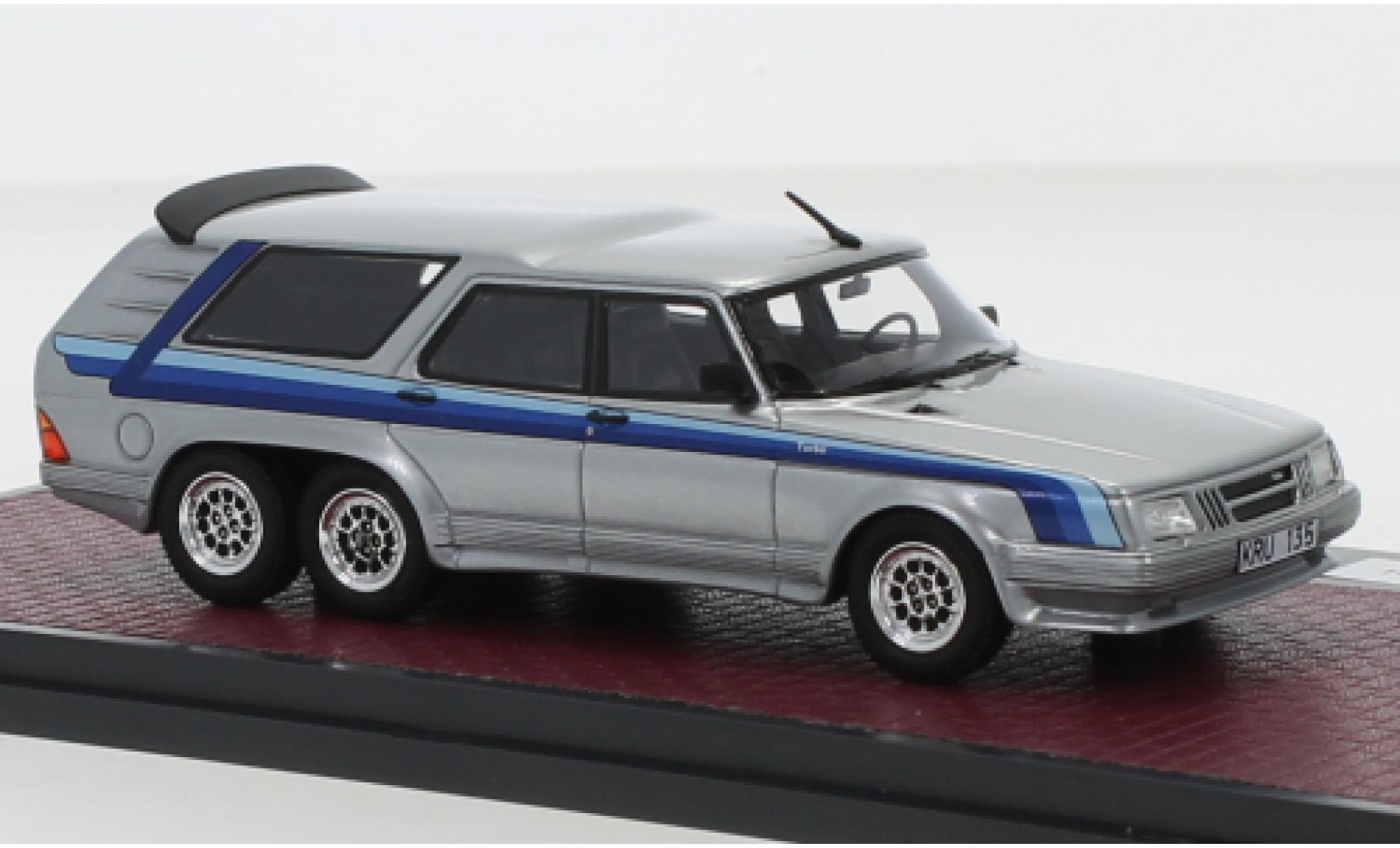 Saab 90 1/43 Matrix 6 Turbo Concept grijs 1984 modelauto