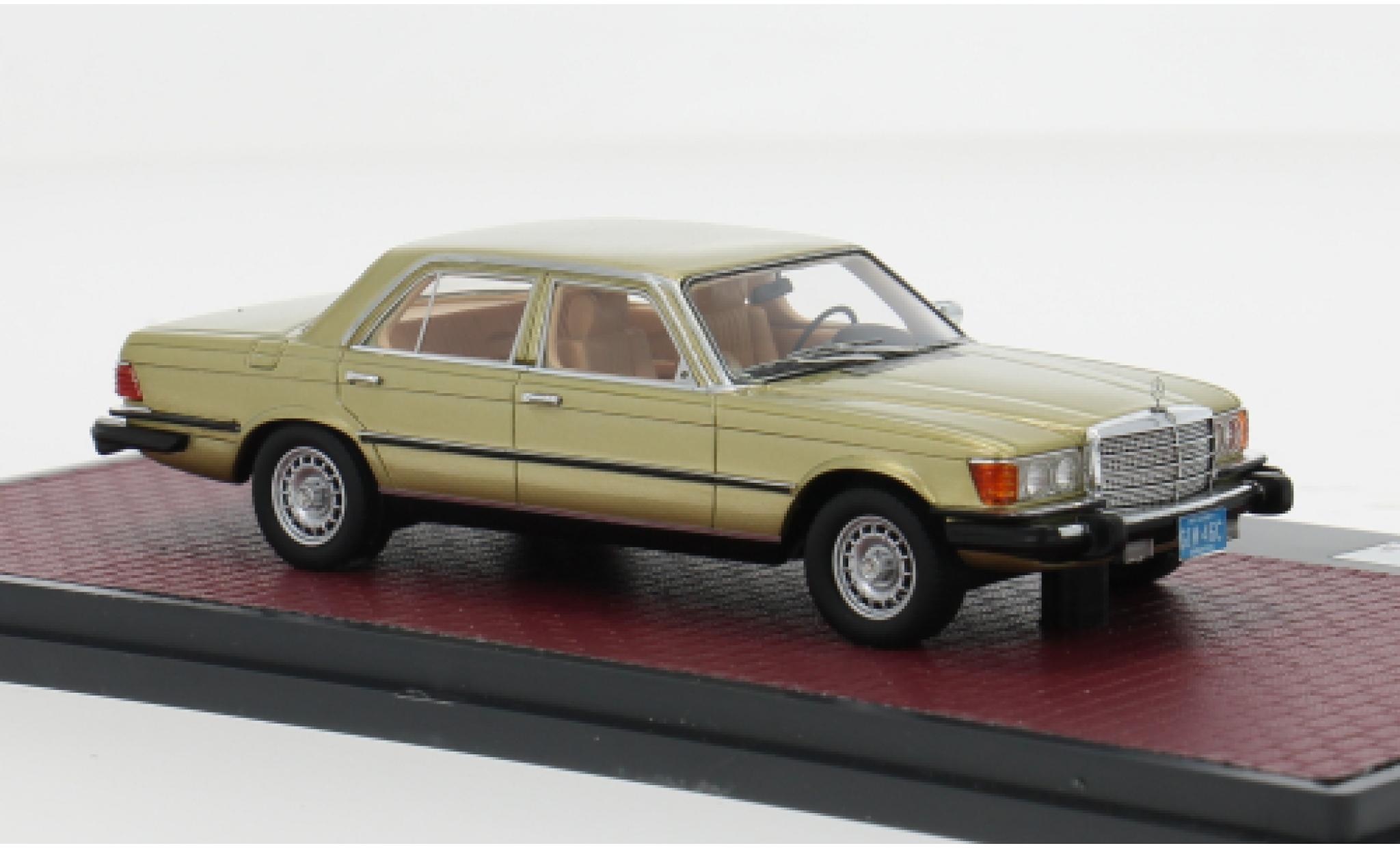 Mercedes 300 1/43 Matrix SD Turbodiesel (W116) USA gold 1978 1:43 modelauto