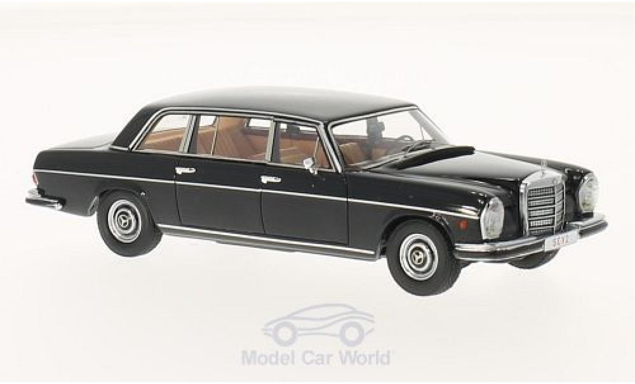 Mercedes 300 SEL 1/43 Matrix SEL W109 Lang zwart 1967 modelauto