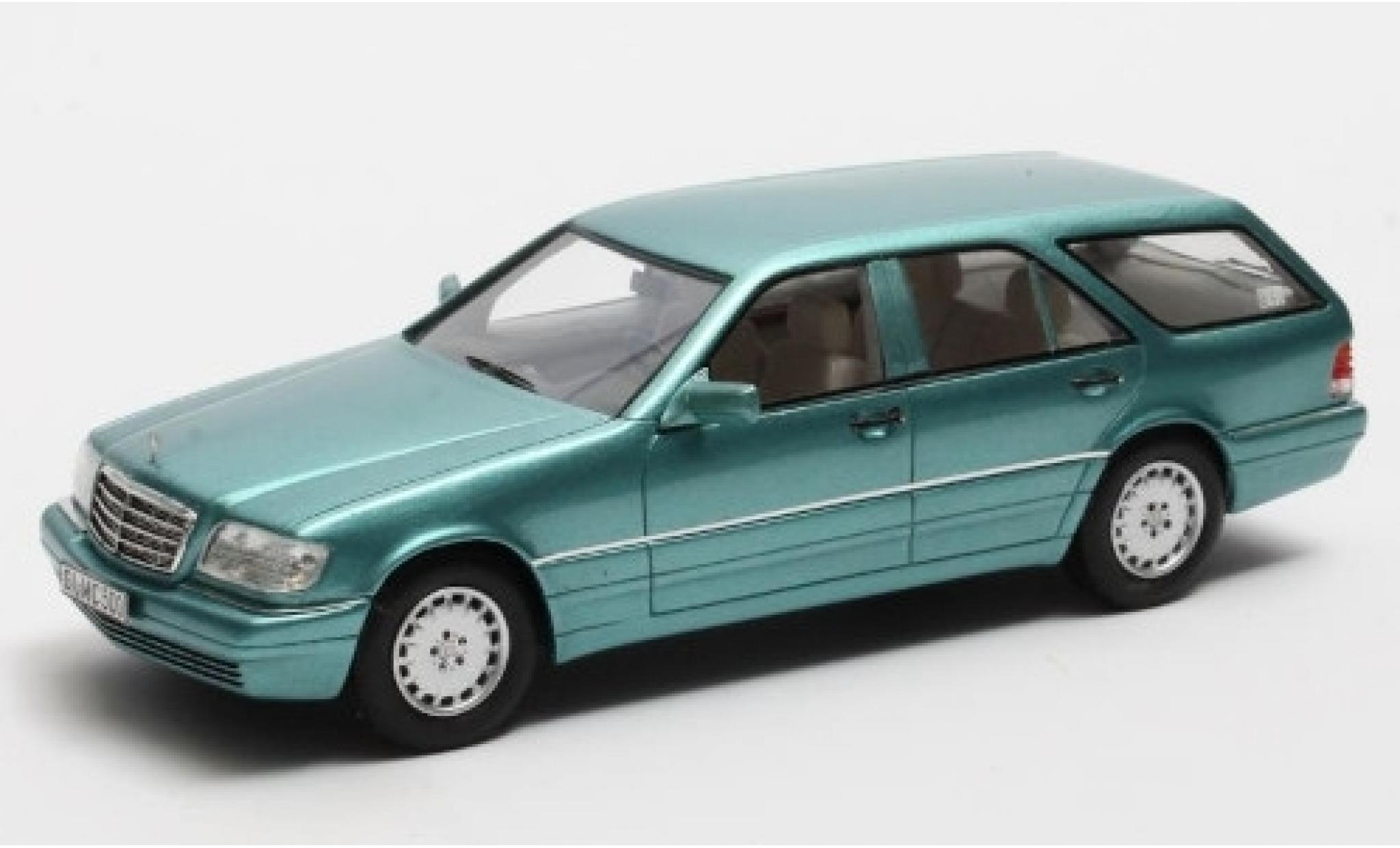 Mercedes S500 1/43 Matrix T-Modell Binz Cadform (S140) Proodotyp metallic t&uuml;rkis 1994 modelauto
