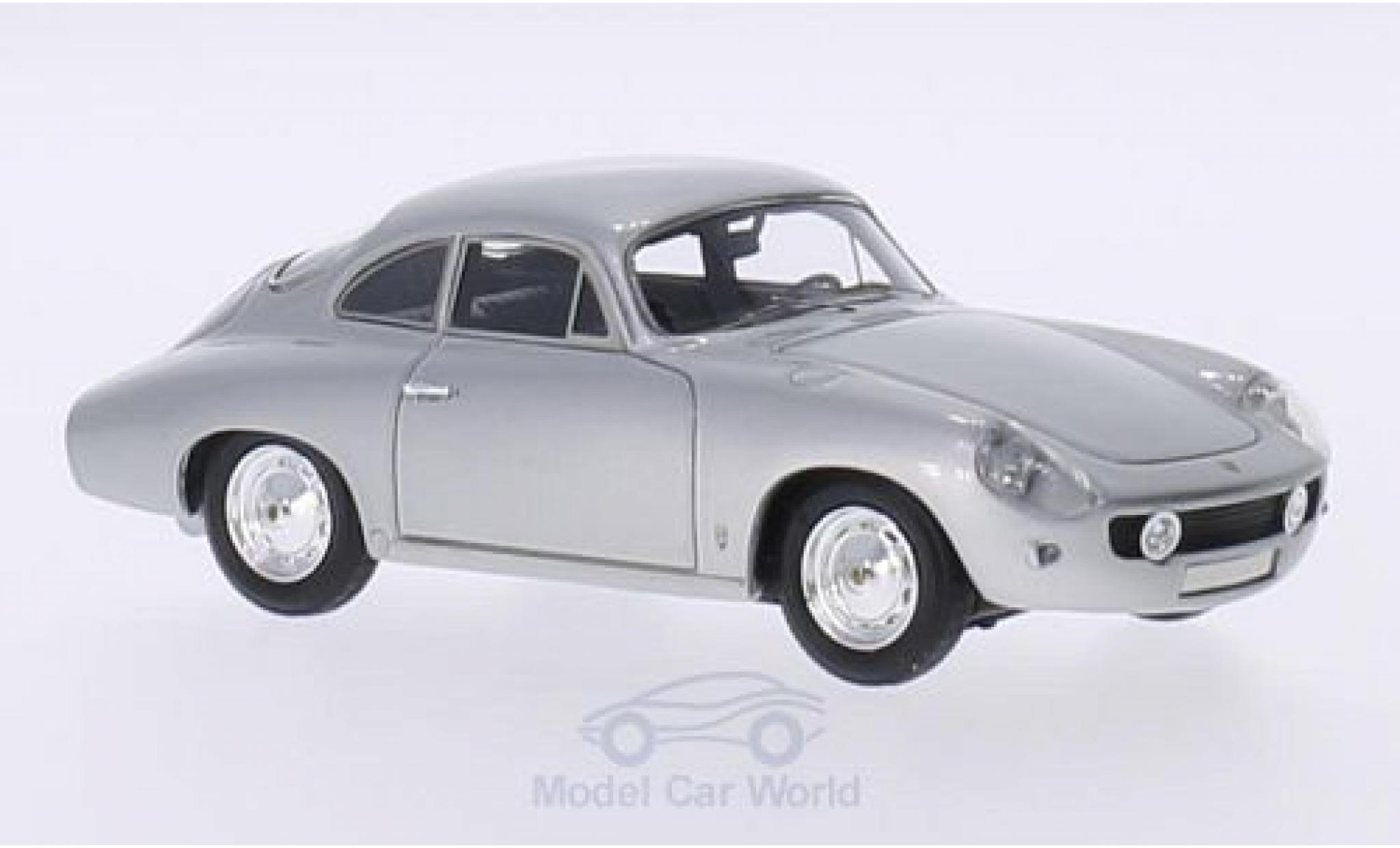 Porsche 356 1/43 Matrix B 1600 Reutter Ghia-Aigle grijs 1961 modelauto
