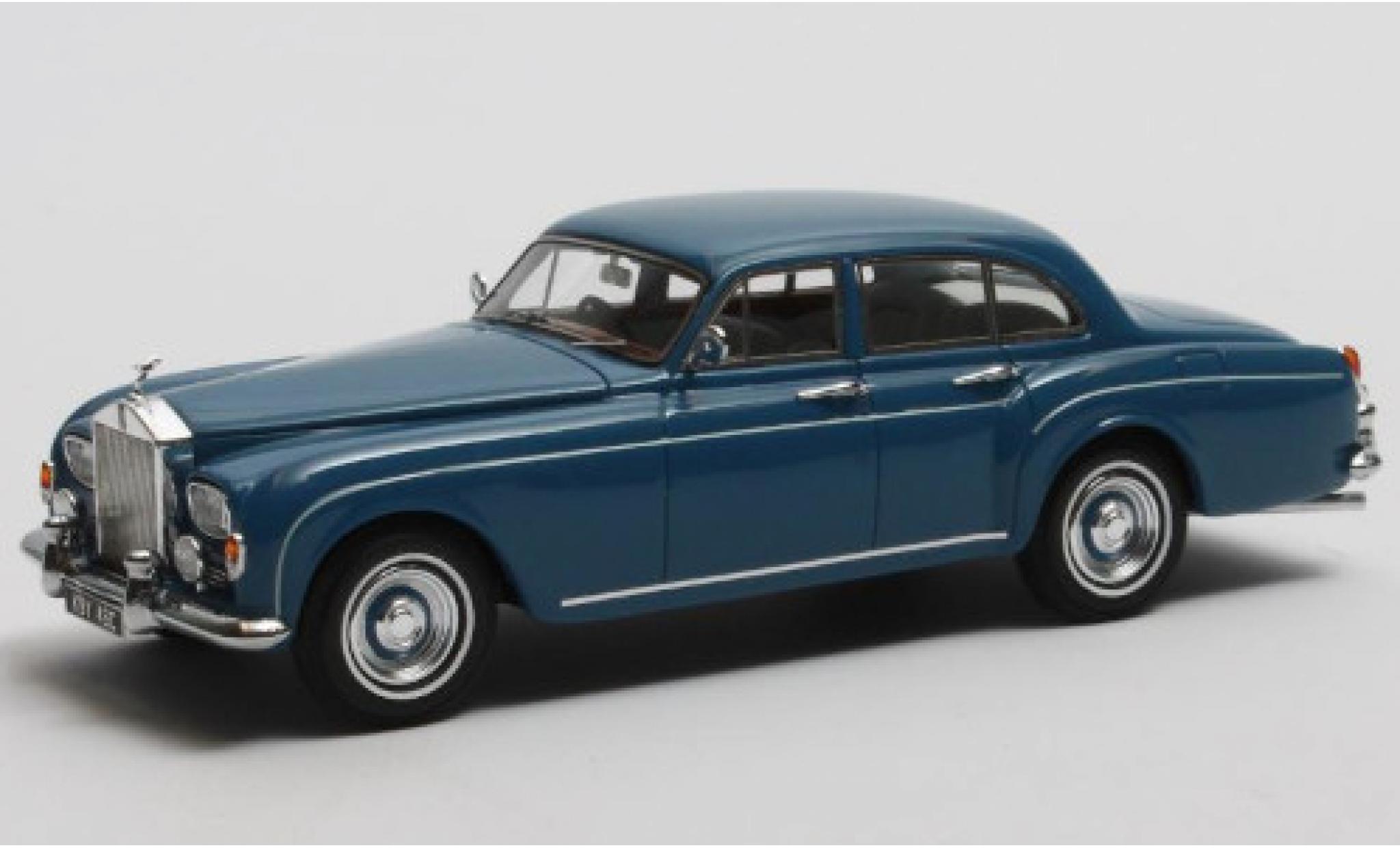 Rolls Royce Silver Cloud 1/43 Matrix III Flying Spur H.J.Mulliner blauw RHD 1965 modelauto