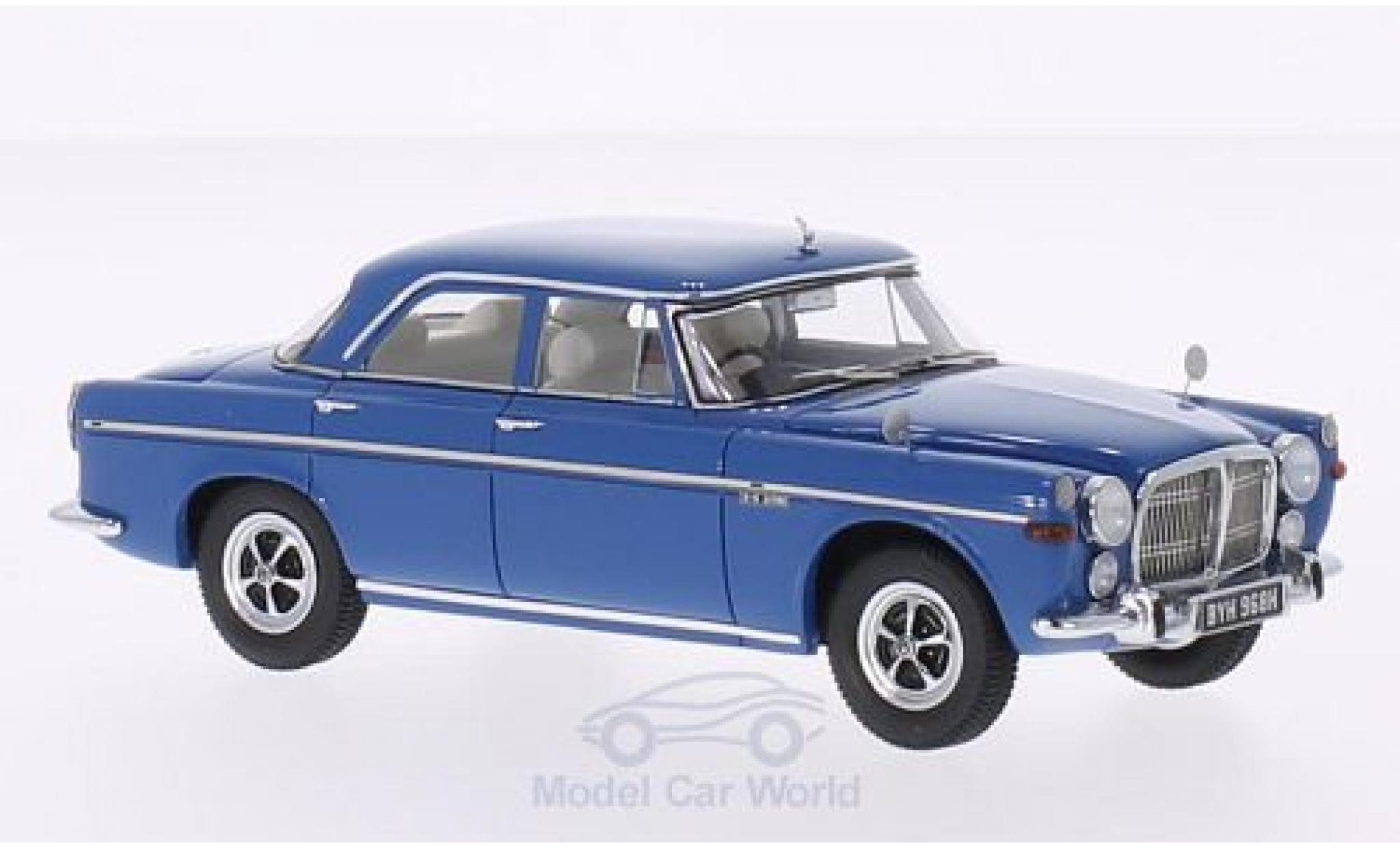 Rover P5B 1/43 Matrix P5b Saloon blauw RHD 1972 modelauto