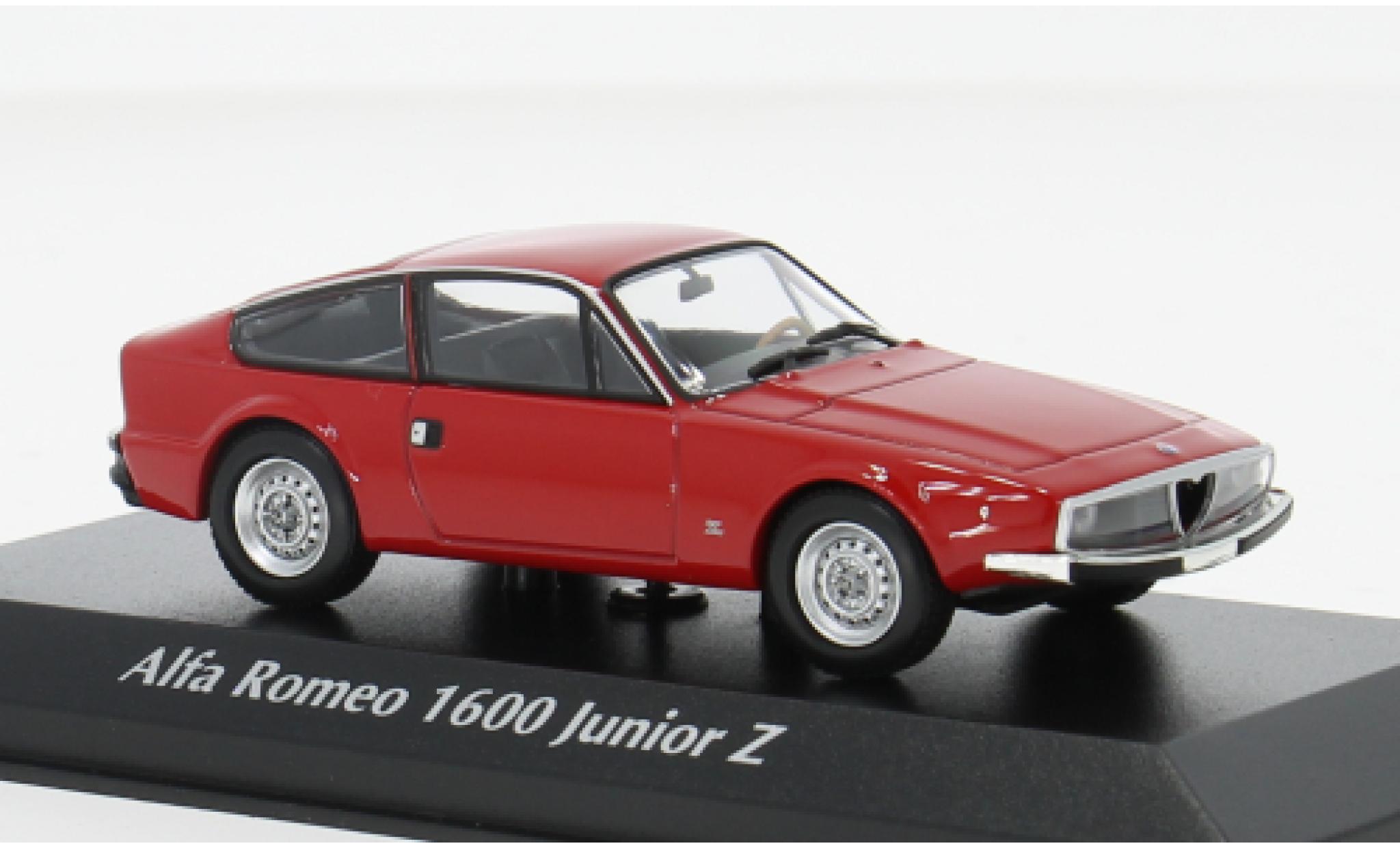 Alfa Romeo 1600 1/43 Maxichamps Junior Z (115) rood 1972 1:43 modelauto