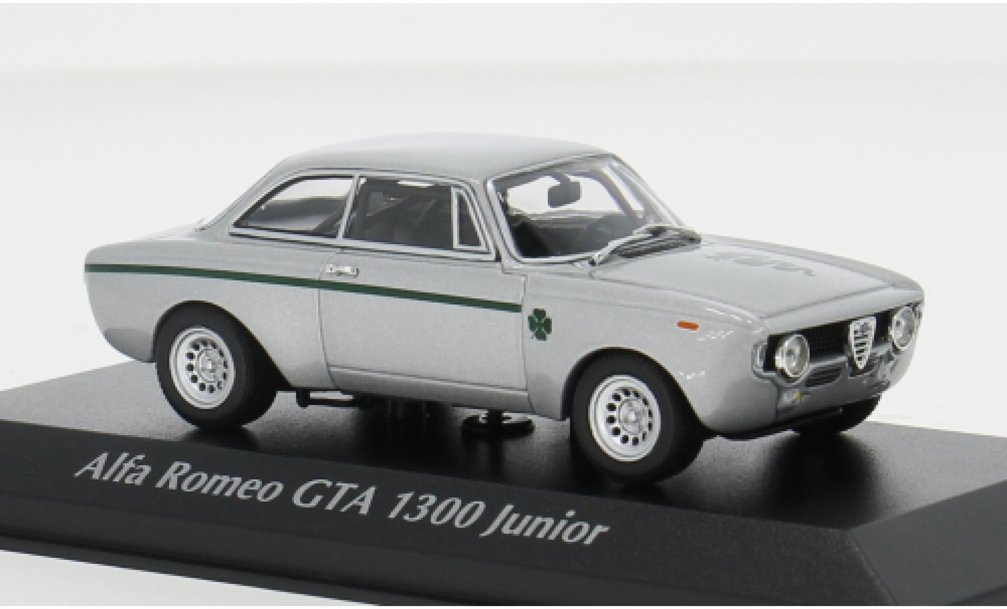Alfa Romeo GT 1/43 Maxichamps A 1300 Junior grijs 1968 1:43 modelauto